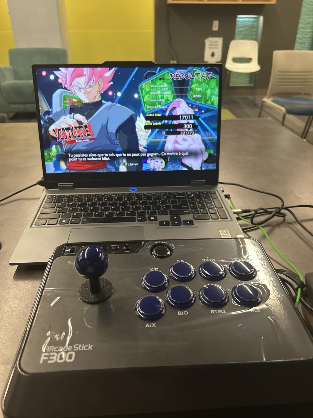 MAYFLASH F300 Arcade Fight Stick Joystick for Switch/Switch 2, PS4, PS3, Xbox Series S/X, Xbox One, Xbox 360, macOS, Windows, Steam Deck and more customer photo 1