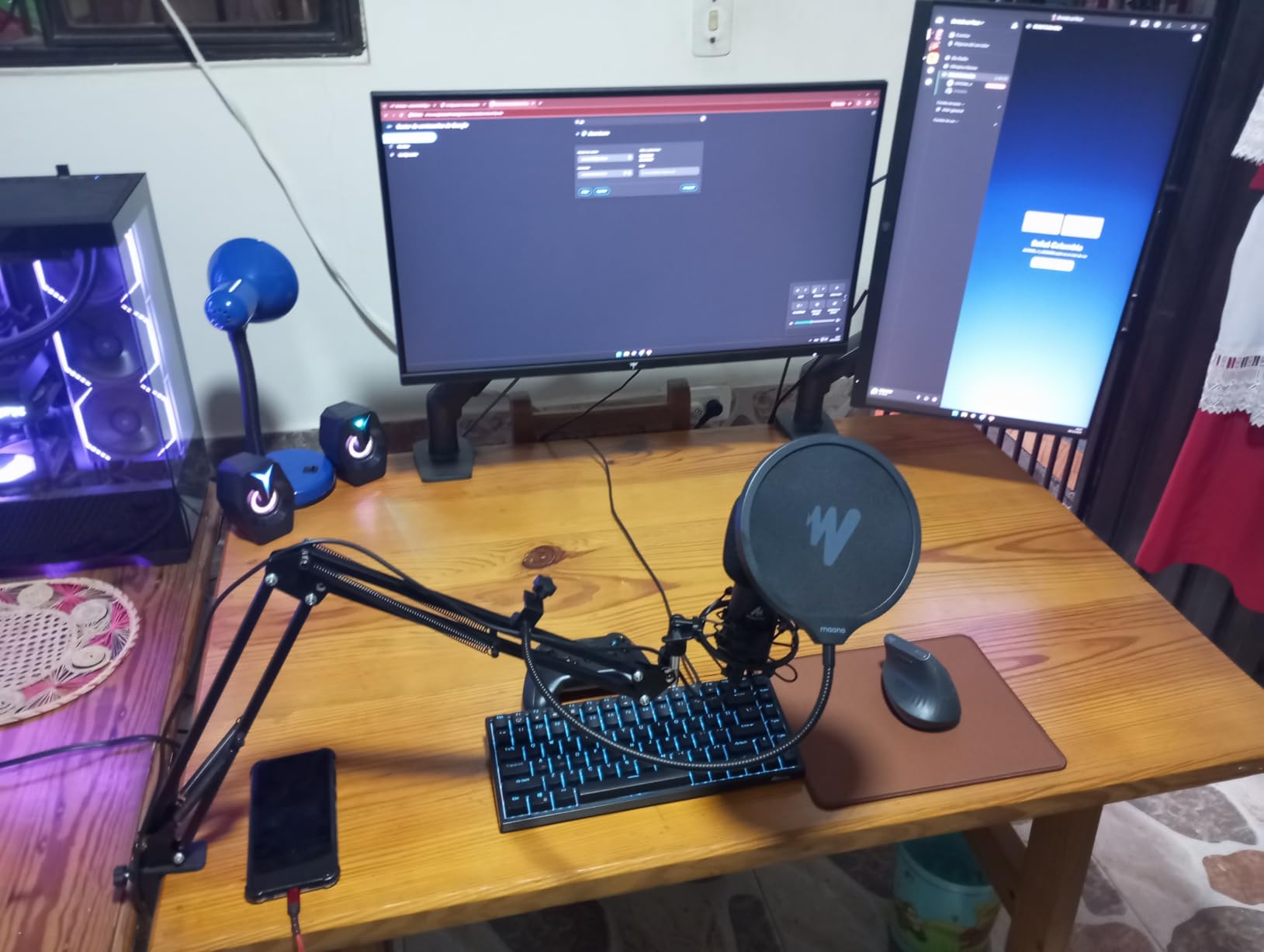 MAONO A04 USB Microphone, 192kHz/24Bit Condenser Mic Kit for PC Podcast customer photo 1