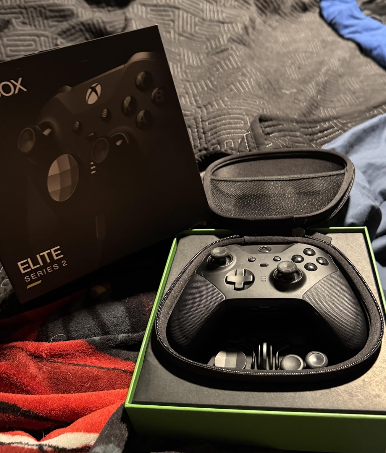 Xbox Wireless Gaming Controller | Elite Series 2 | Black | Console, PC, and Android | Adjustable Thumbsticks | Trigger Locks customer photo 1