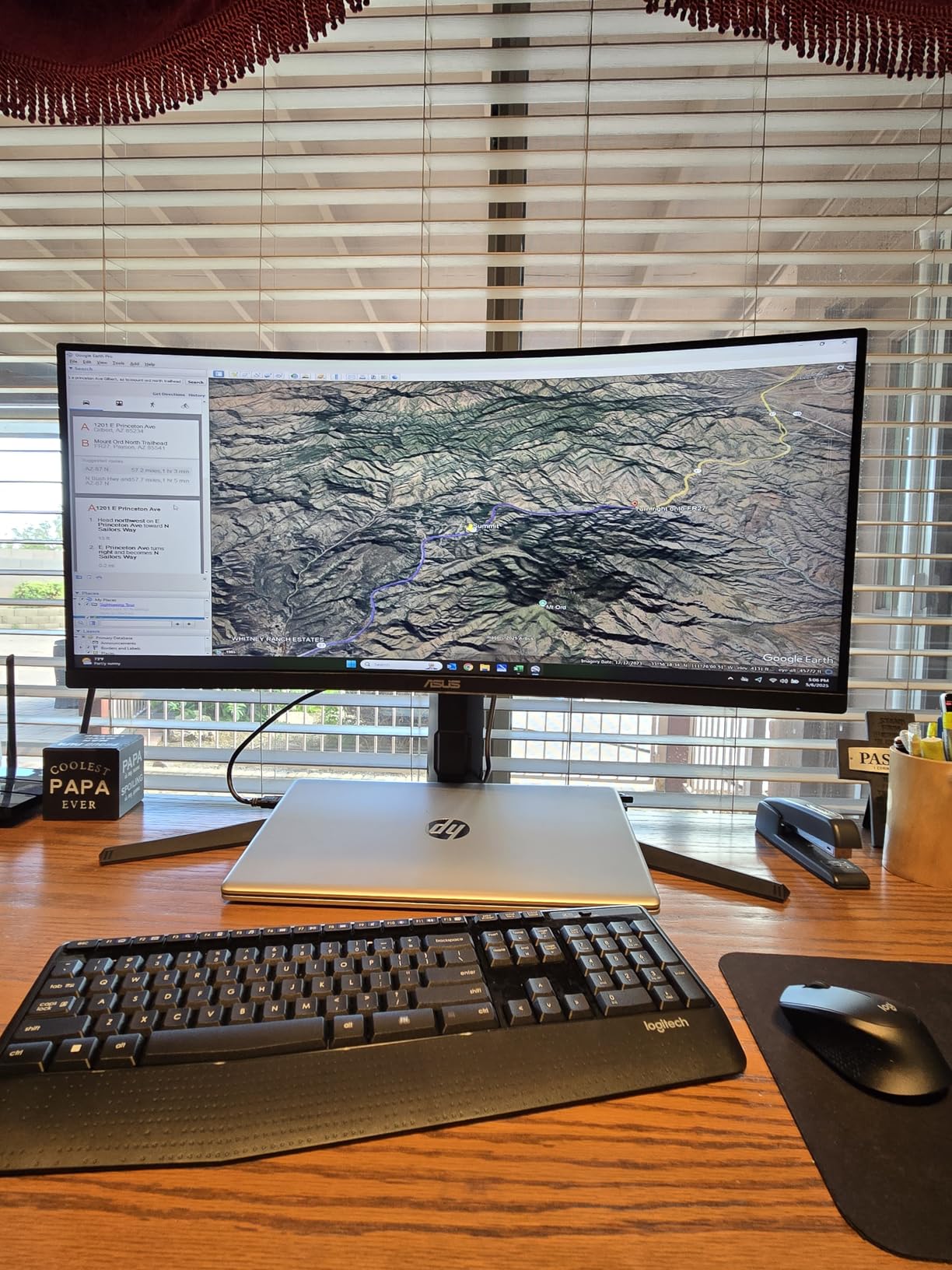 ASUS TUF VG34VQL1B TUF 34 Inch Curved Gaming Monitor - WQHD (3440x1440), 165Hz, 1ms, Extreme Low Motion Blur, FreeSync Premium, Eye Care, Height Adjustable, DisplayHDR 400, DisplayPort, HDMI, USB customer photo 1