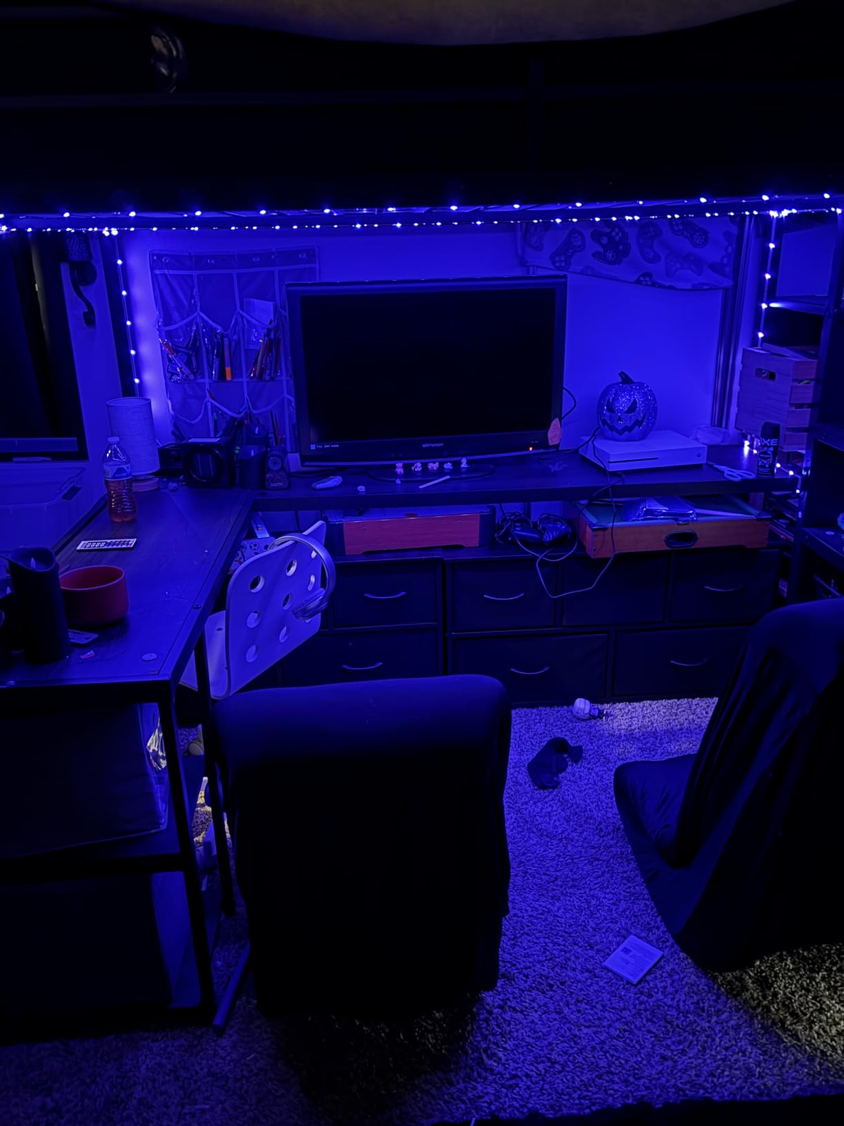 KSIPZE 100ft Led Strip Lights RGB Music Sync Color Changing Led Lights with Smart App Control Remote Led Lights for Bedroom Room Lighting Flexible Home Decor customer photo 1