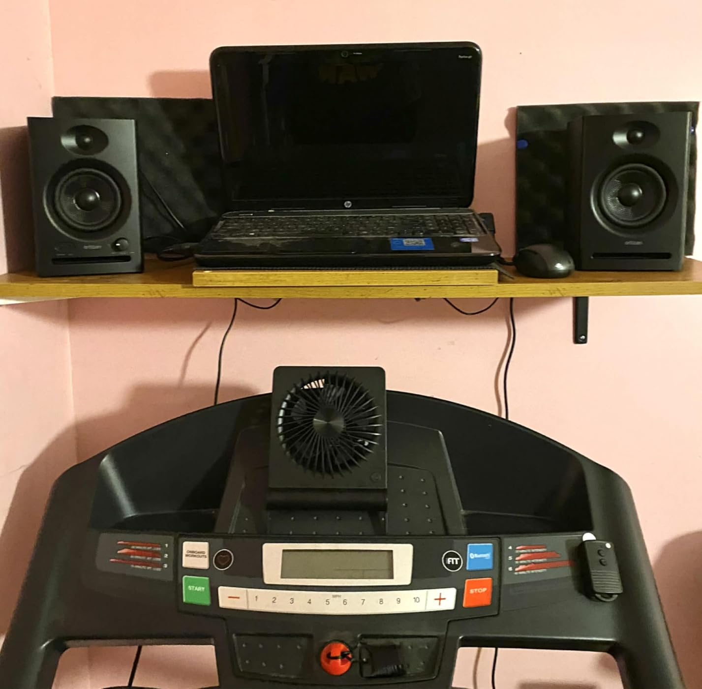 Ortizan C7 Powered Studio Monitors Pair with Bluetooth 5.3, Black customer photo 2