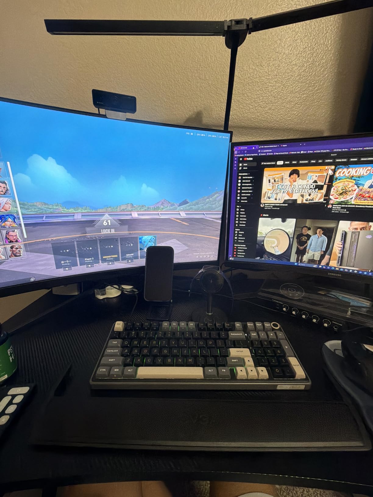 RK ROYAL KLUDGE R98 Pro Wired Mechanical Keyboard, 96% Creamy Gaming Keyboard RGB Backlit with Number Pad and Volume Knob, Gasket Mount, MDA Profile PBT Keycaps, Hot Swappable Pre-lubed Linear Switch customer photo 2