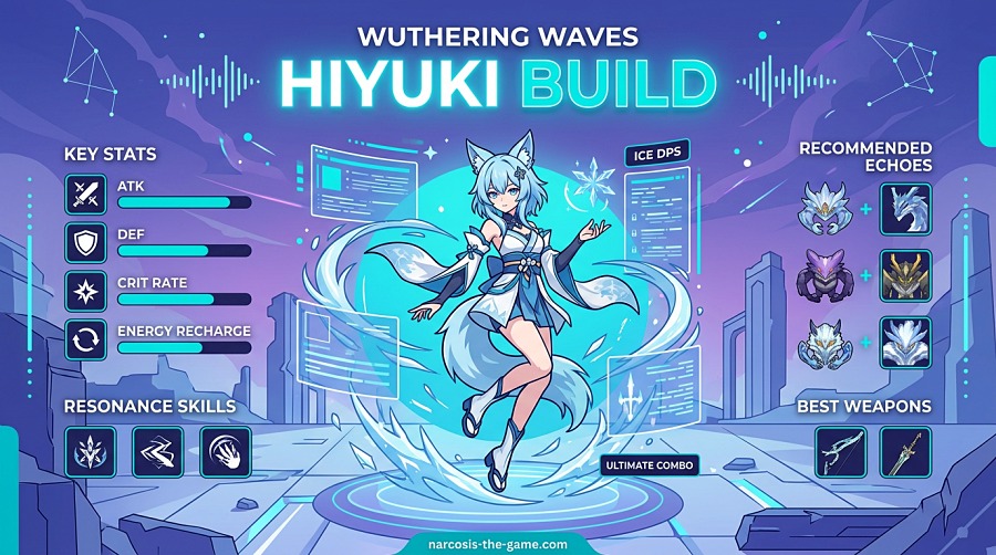 Wuthering Waves Hiyuki Build