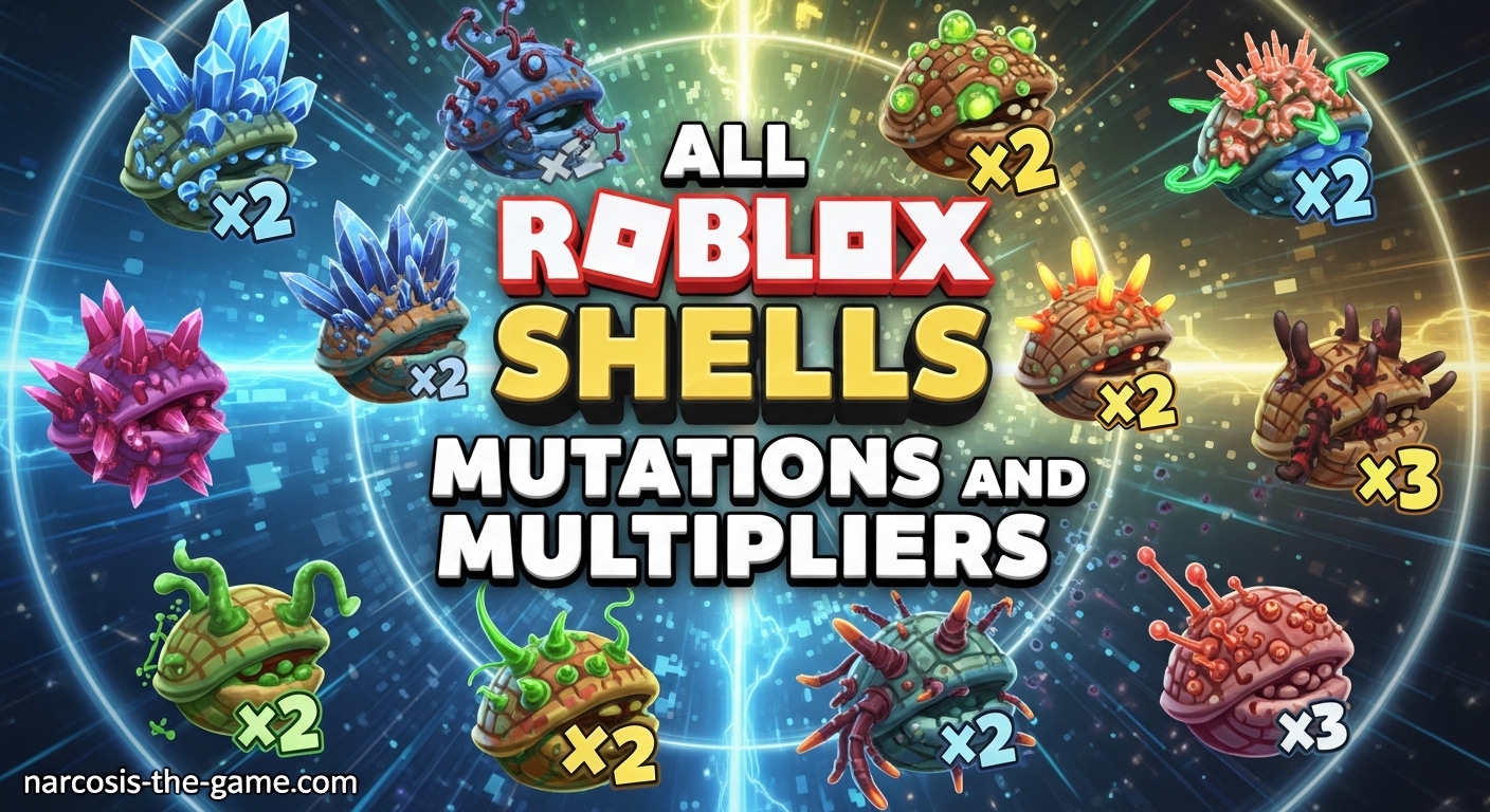 All Roblox Shells Mutations and Multipliers