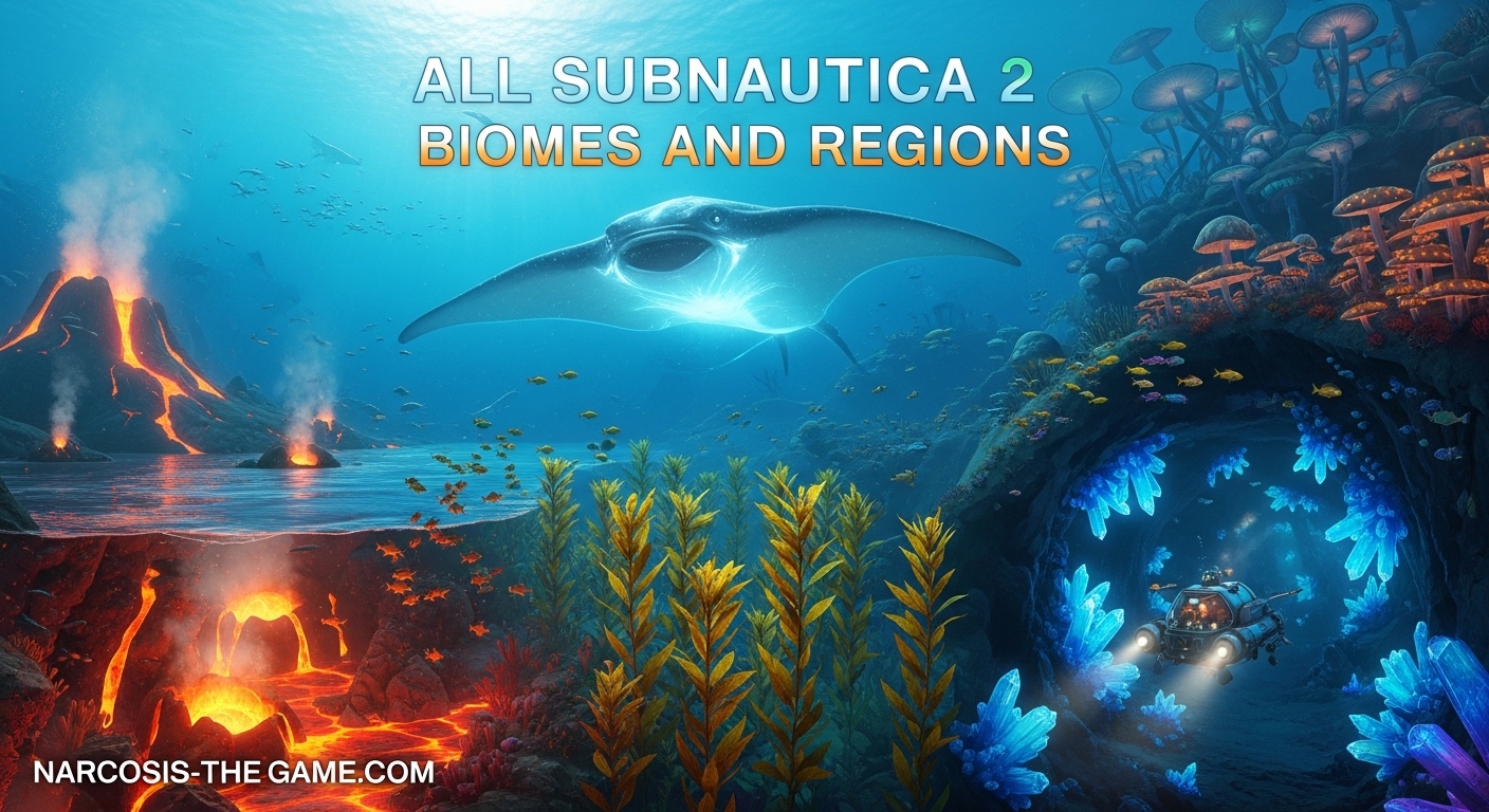 All Subnautica 2 Biomes and Regions
