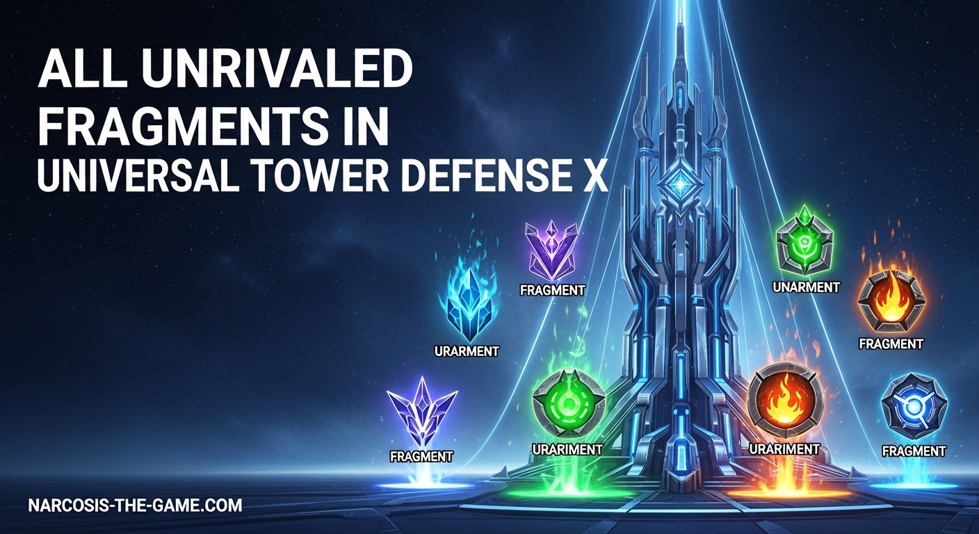 All Unrivaled Fragments in Universal Tower Defense X