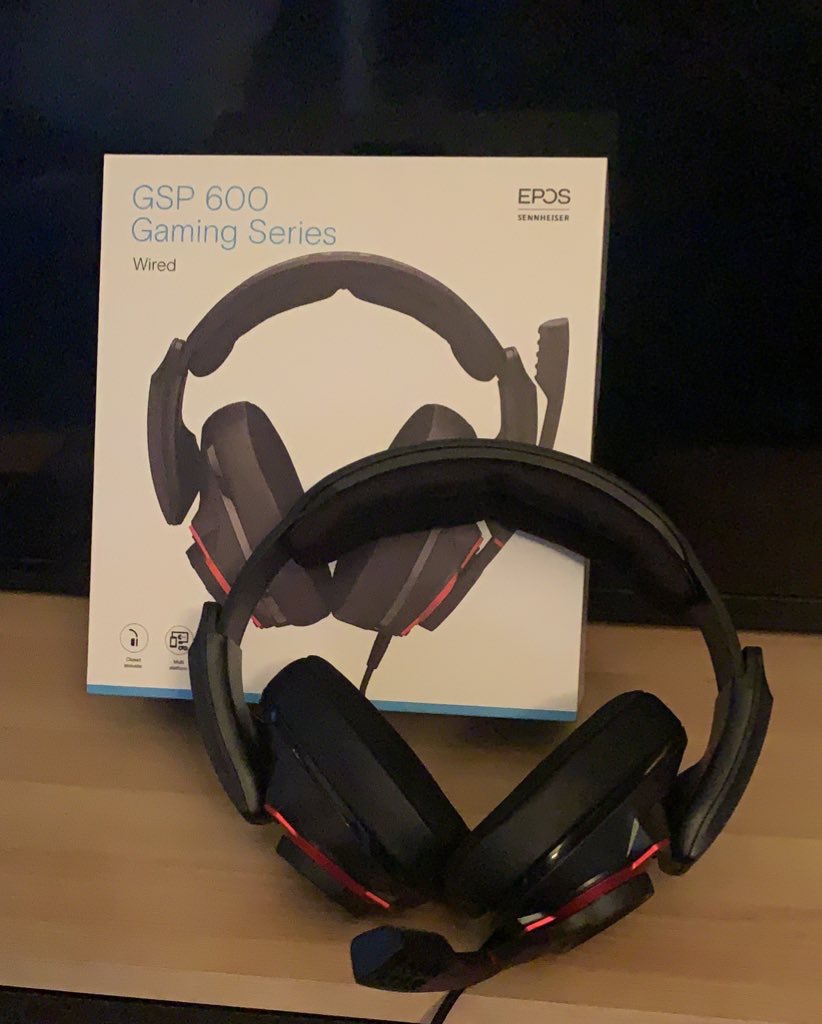 EPOS I Sennheiser GSP 600 - Wired Closed Acoustic Gaming Headset, Noise-Cancelling Microphone, Adjustable Headband with Customizable Contact Pressure, Vol Control, for PC + Mac + Xbox + PS4, Pro customer photo 2