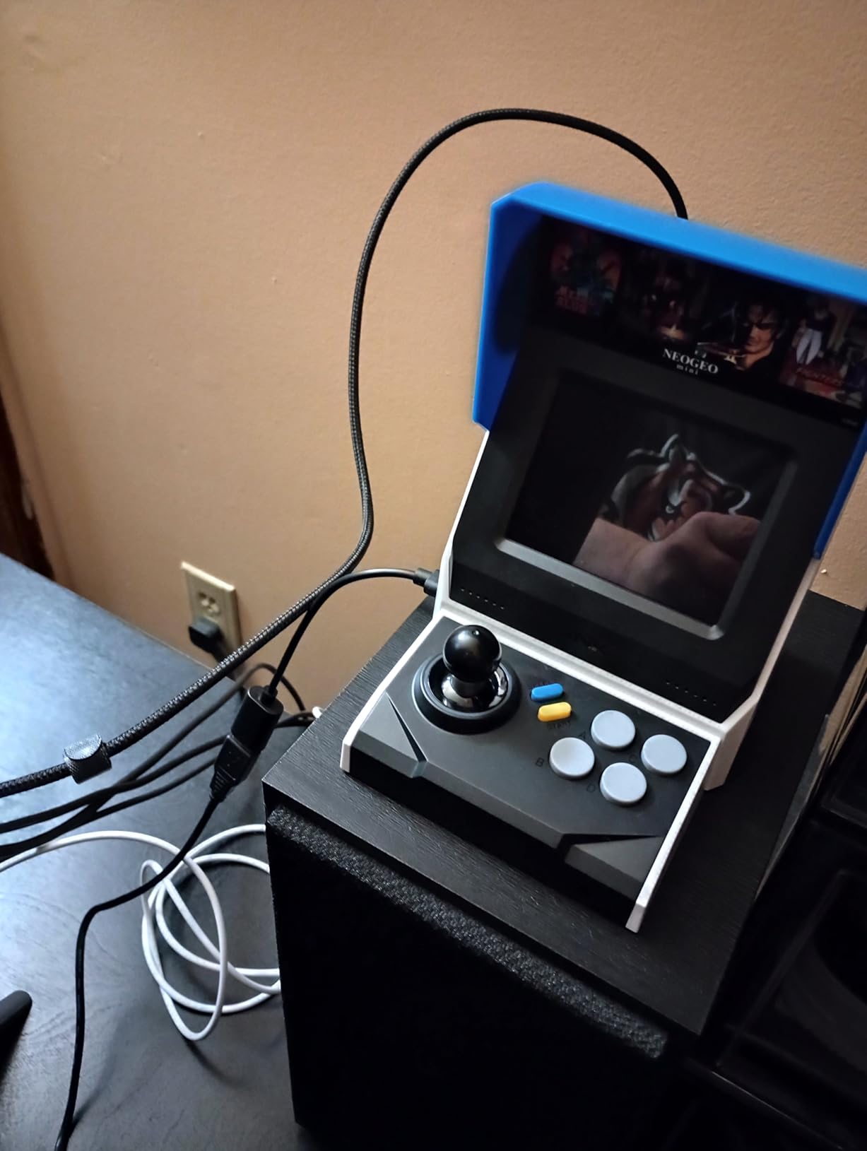 MAYFLASH Arcade Fighting Stick F101 for Switch/Switch 2, PC Windows, PS3, Android, NeoGeo mini, SEGA MEGA Drive mini, GENESIS mini customer photo 1