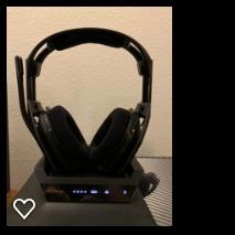ASTRO Gaming A50 Wireless Headset + Base Station Gen 4 - Compatible with Xbox Series X|S, Xbox One, PC, Mac - Black/Gold customer photo 1