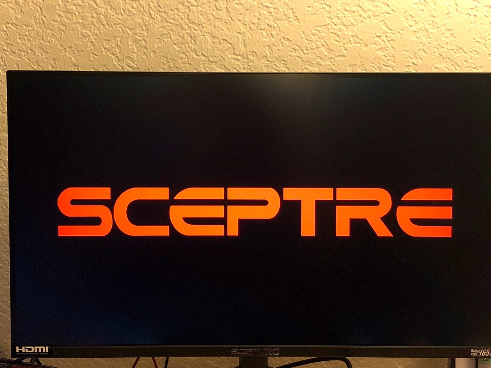 Sceptre 27-inch FHD 1080p IPS Gaming LED Monitor up to 165Hz 144Hz 1ms DisplayPort HDMI, FreeSync FPS RTS Build-in Speakers Gunmetal Black 2022 (E275B-FPT165) customer photo 2