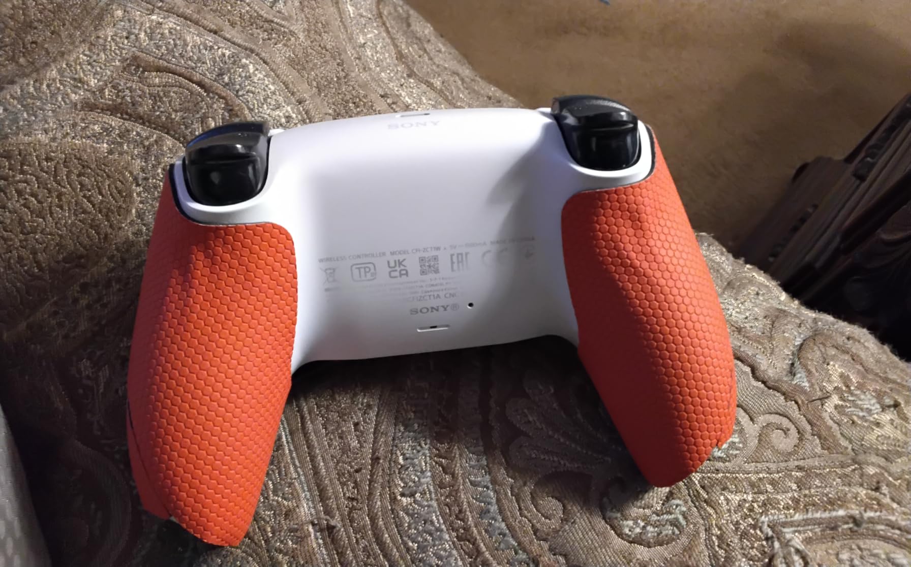 KontrolFreek Performance Grips for PlayStation 5 (PS5) Controller (Nightfall Black) customer photo 2