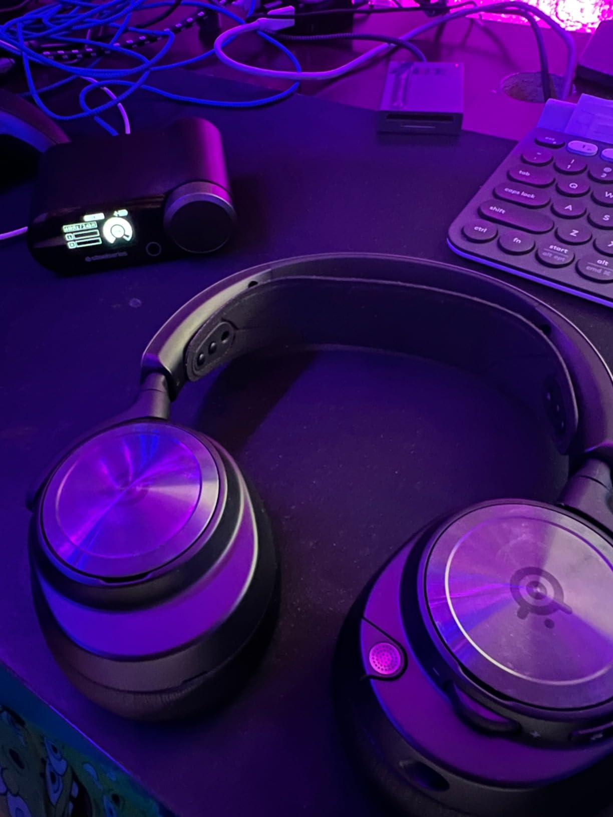 Arctis Nova Pro Wireless Multi-System Gaming Headset - Premium Hi-Fi Drivers - Active Noise Cancellation - Infinity Power System - ClearCast Gen 2 Mic - PS5, PS4, PC, Switch, Mobile customer photo 1