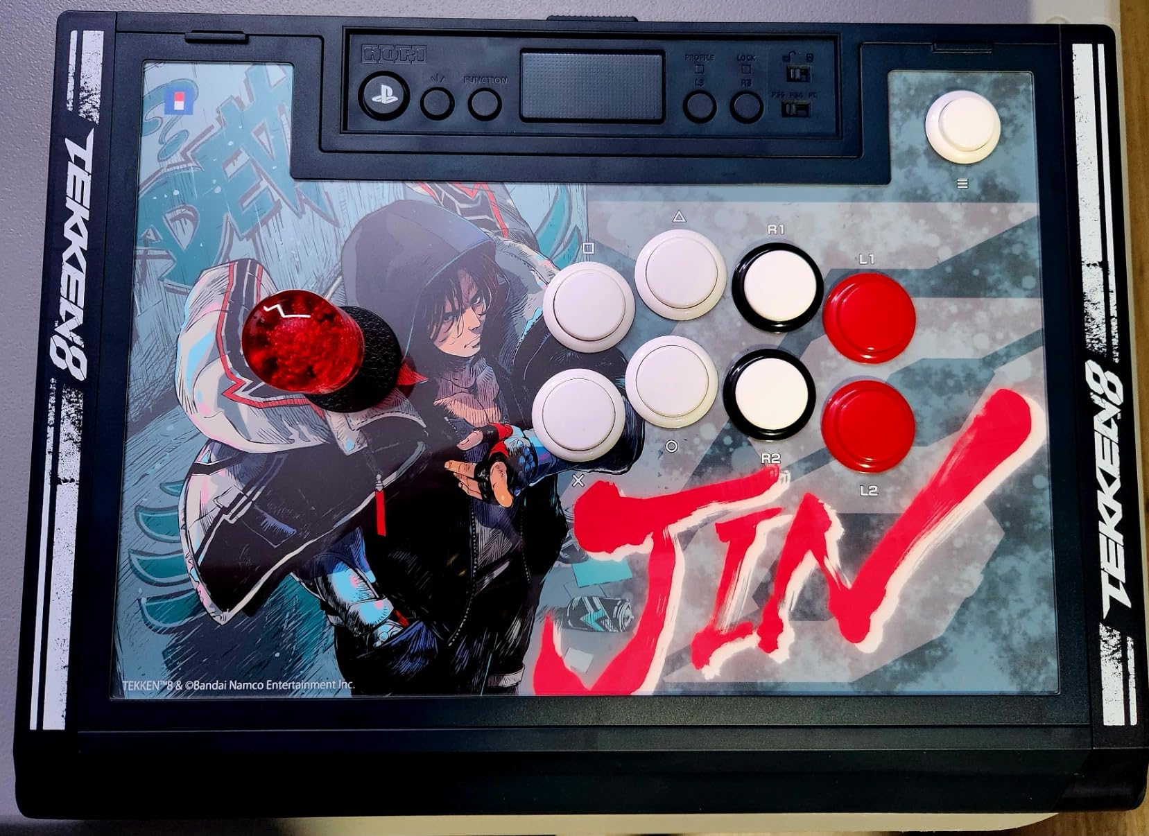 HORI PlayStation 5 Fighting Stick Alpha (TEKKEN 8 Edition) - Tournament Grade Fightstick for PS5, PS4, PC - Officially Licensed by Sony customer photo 1