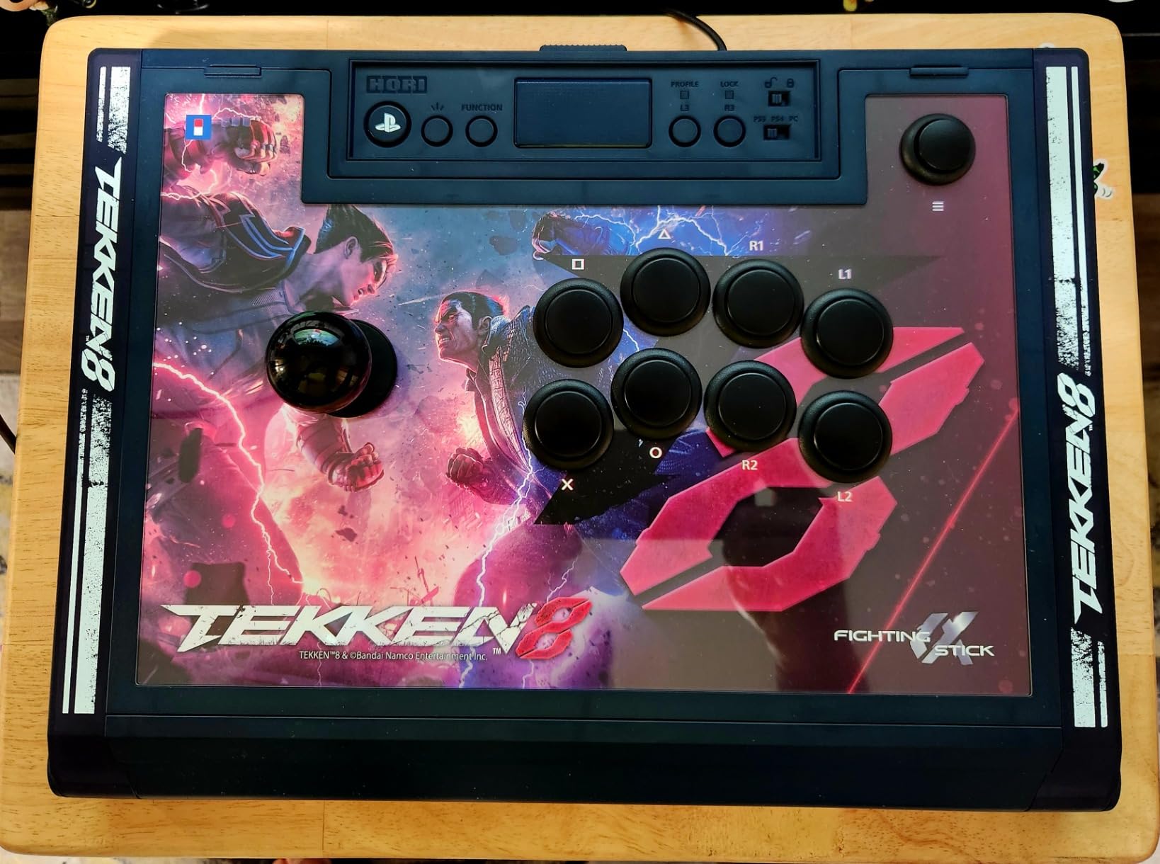 HORI PlayStation 5 Fighting Stick Alpha (TEKKEN 8 Edition) - Tournament Grade Fightstick for PS5, PS4, PC - Officially Licensed by Sony customer photo 2