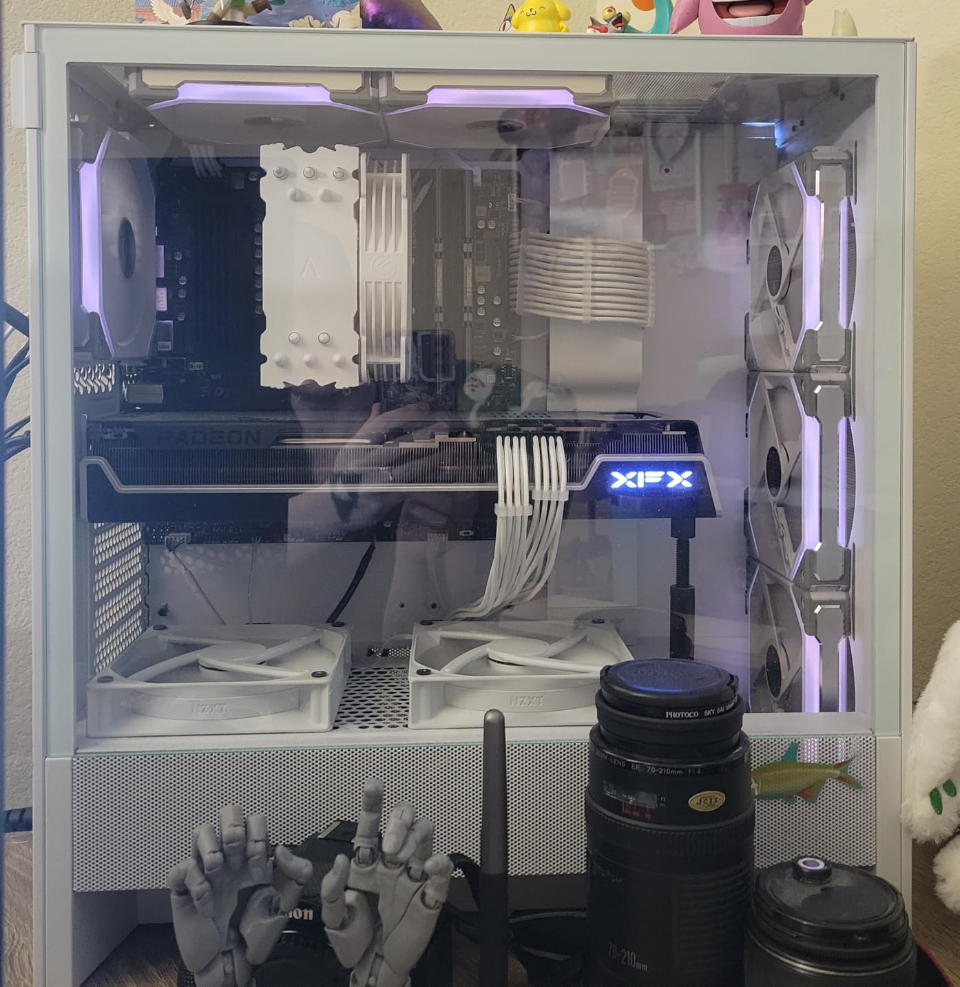 NZXT H5 Flow - Compact ATX Mid-Tower PC Case - Black customer photo 2