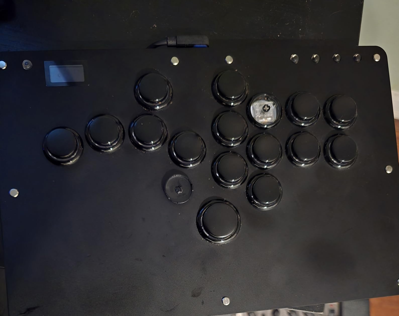 Haute42 Leverless Controller Arcade Stick R16 Black - Premium Black Leverless Controller with Crystal Low-Profile Switch for PC/PS4/Switch Game, Support Hot Swap & SOCD customer photo 2