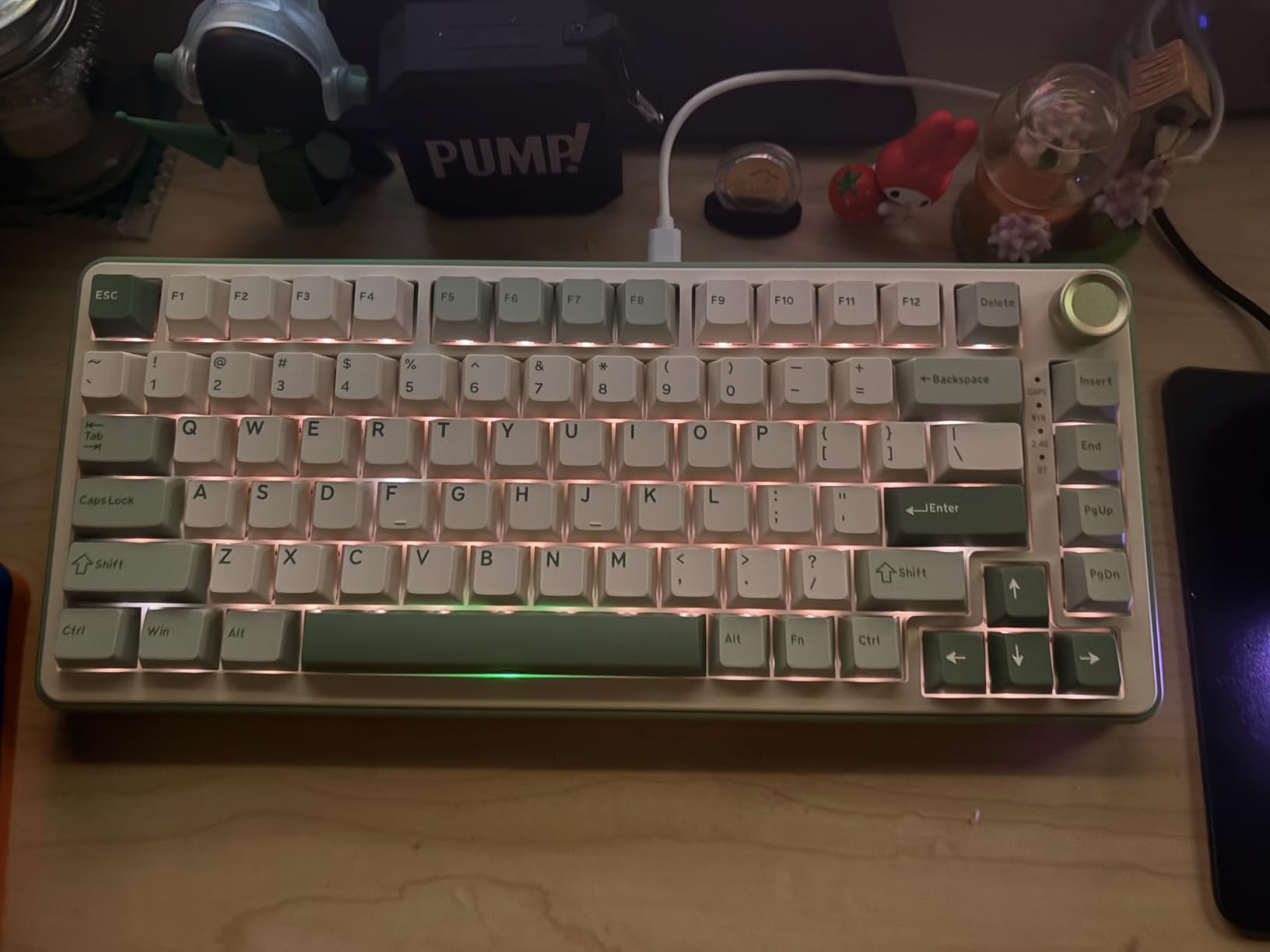 YUNZII B75 PRO 75% Wireless Mechanical Keyboard (Dark Grey,Cocoa V2) customer photo 2