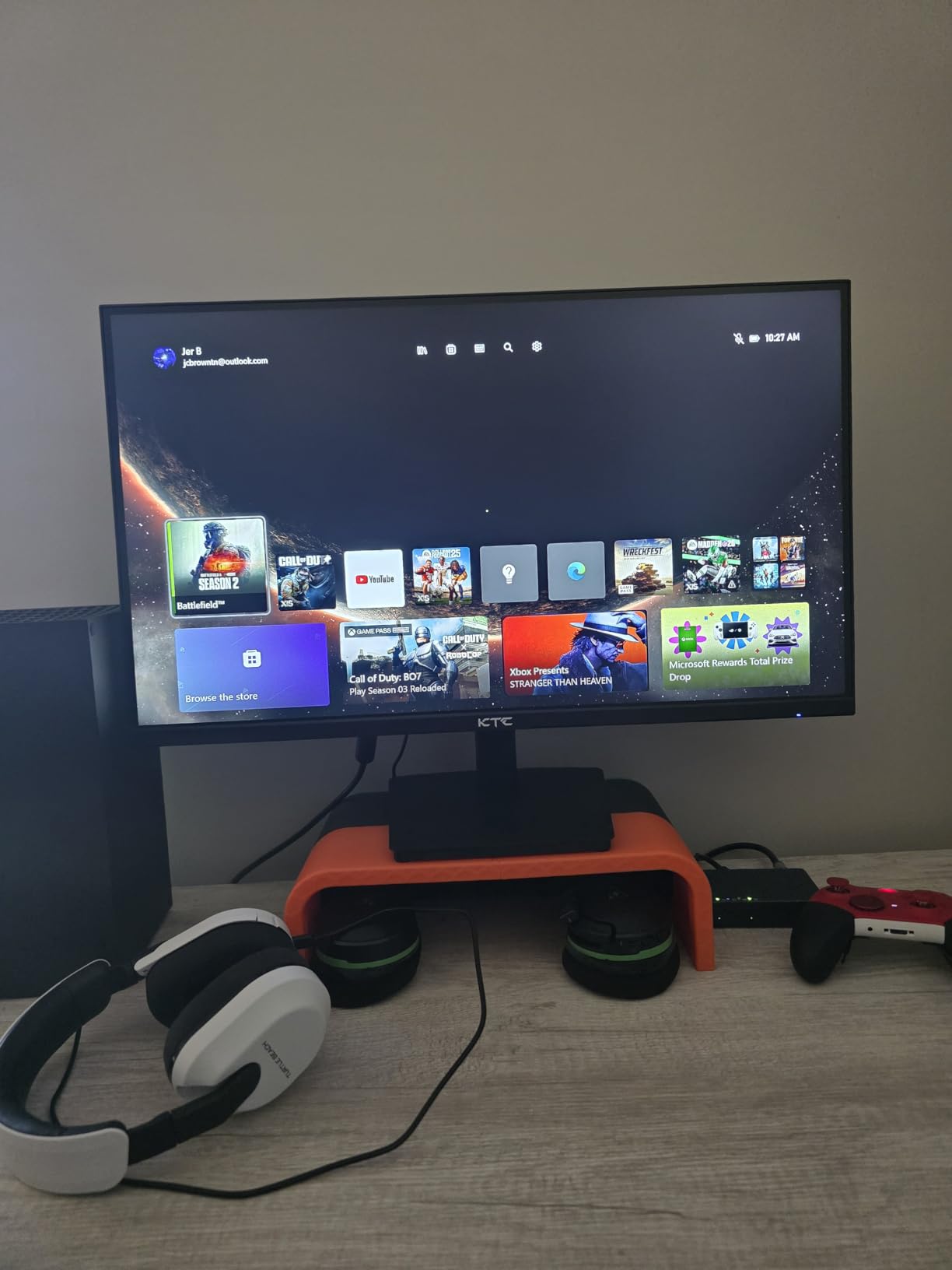 KTC 24.5 inch 400Hz 240Hz Gaming Monitor | Fast IPS 1ms | FHD 1080P Monitor | HDR 400 128% sRGB | HDMI x2, DP x2 |Tilt Adjustability Silver-Gray VESA 360Hz Monitors H25X7 customer photo 2