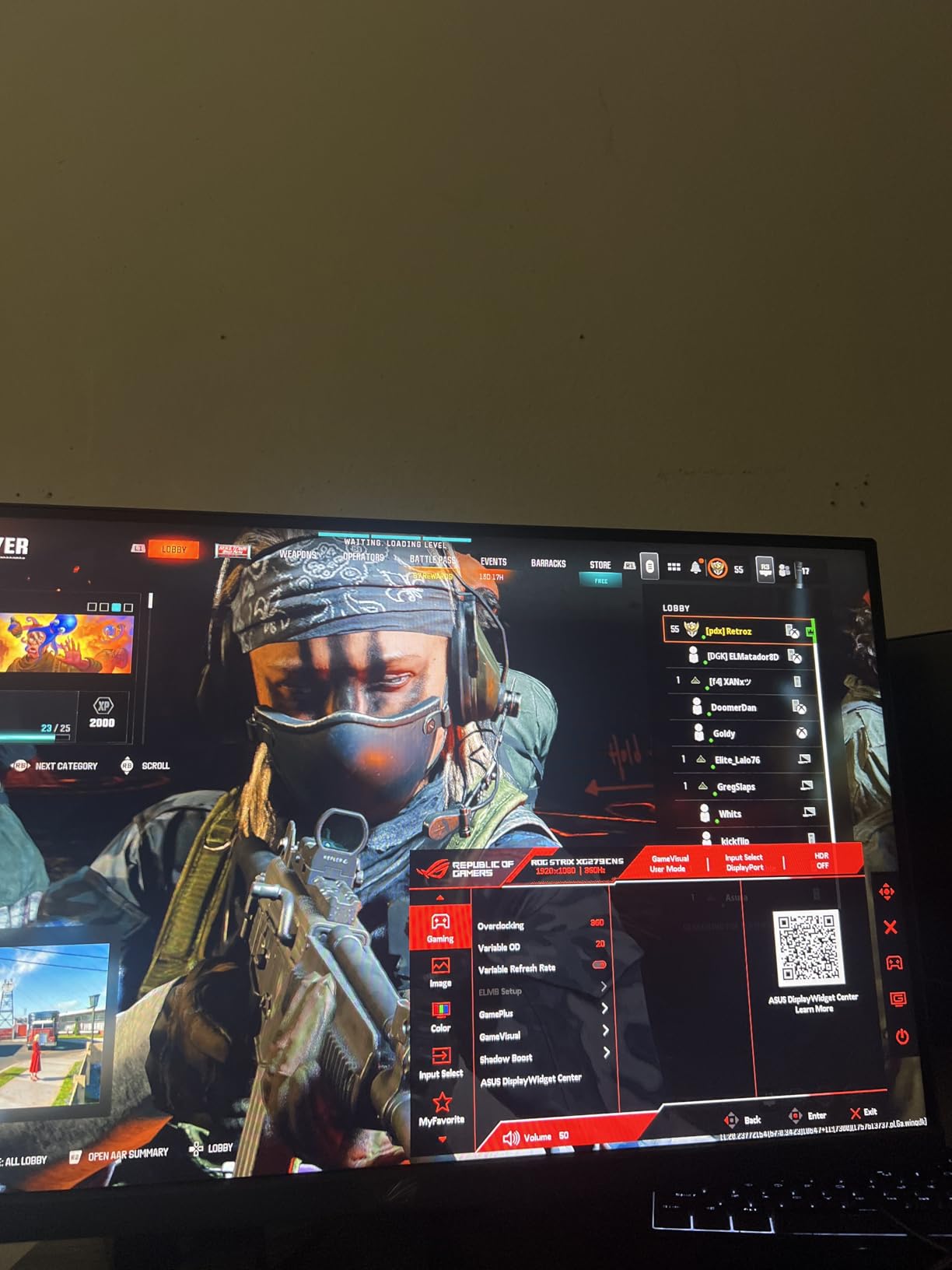 ASUS ROG Strix 27