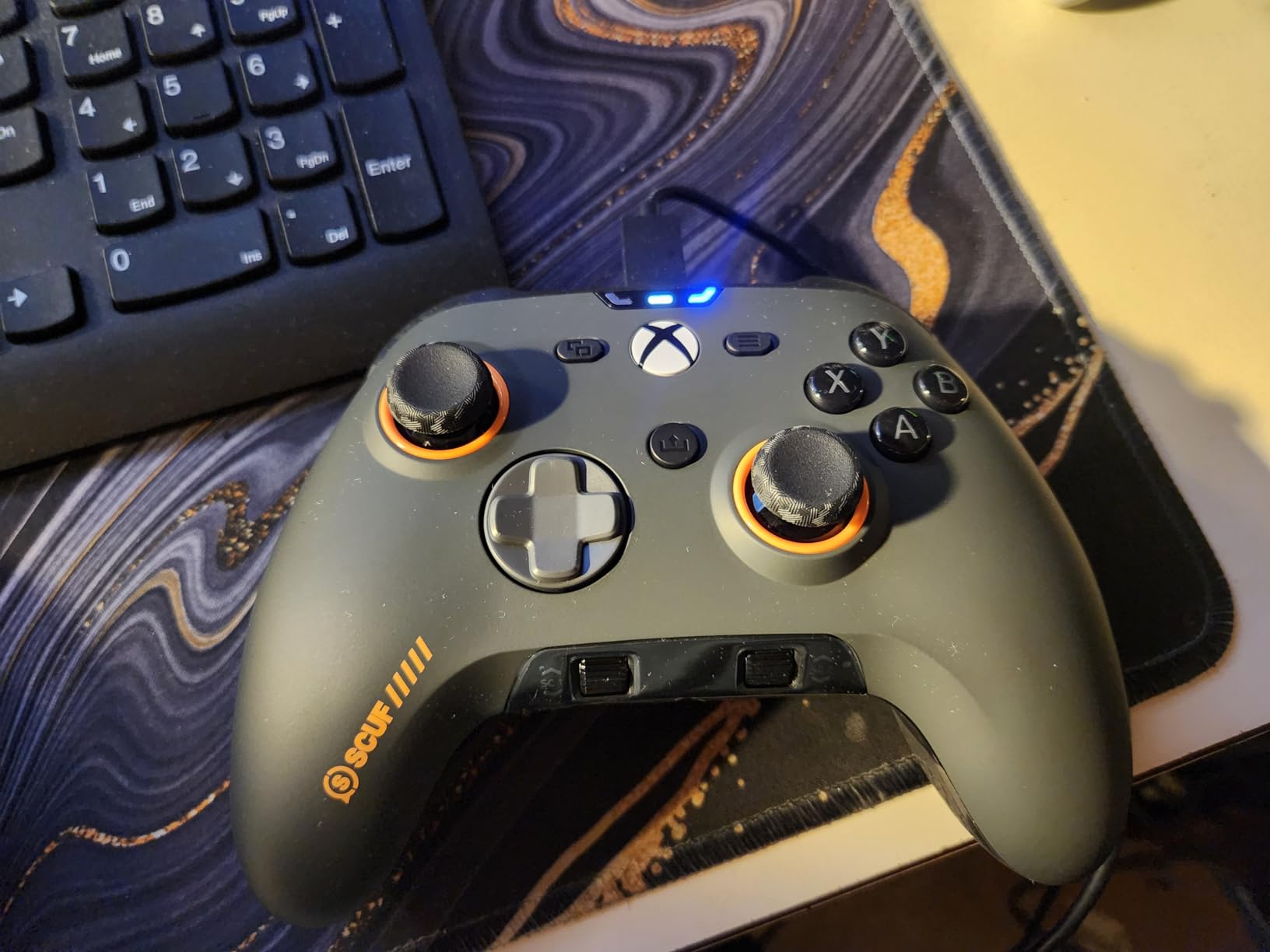 SCUF VALOR PRO Wired Performance Xbox Controller - Customizable Back Paddles, Instant Triggers, Hall Effect Thumbsticks, Audio Controls, Xbox Series X|S, Xbox One, Windows PC - Black customer photo 1