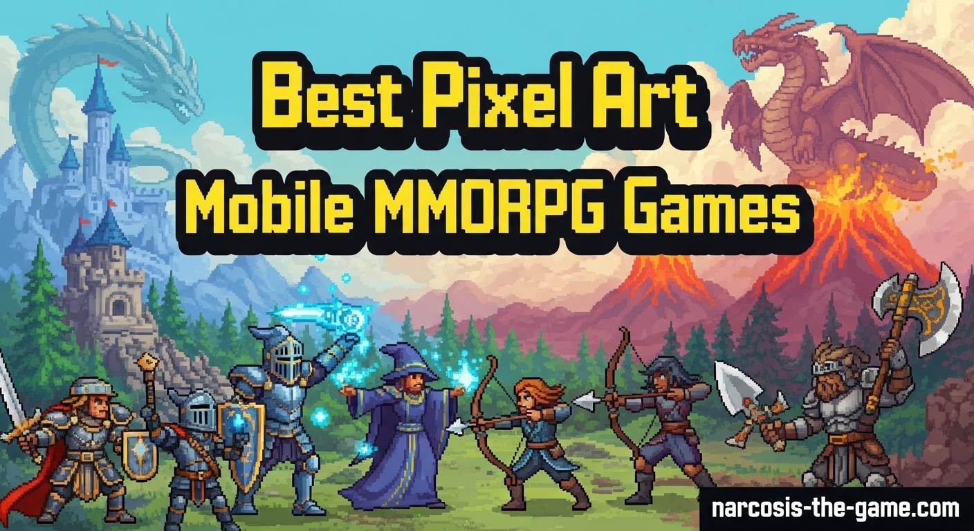 Best Pixel Art Mobile MMORPG Games