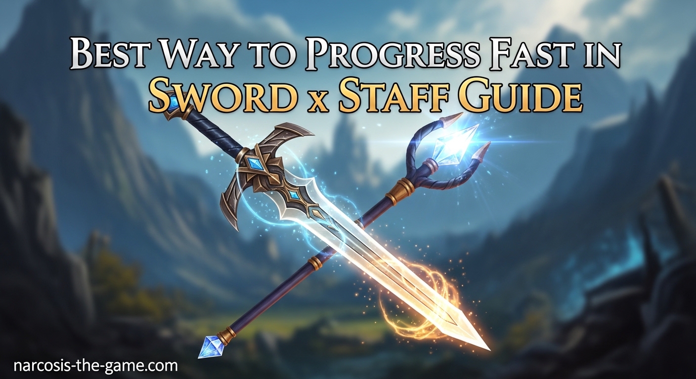Best Way to Progress Fast in Sword x Staff Guide