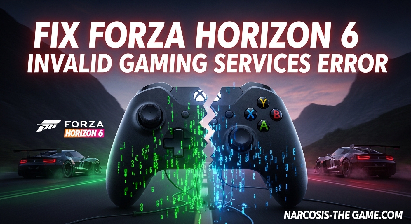 Fix Forza Horizon 6 Invalid Gaming Services Error