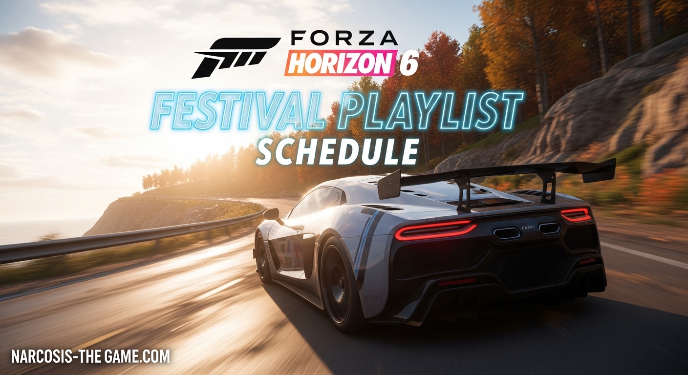 Forza Horizon 6 Festival Playlist Schedule