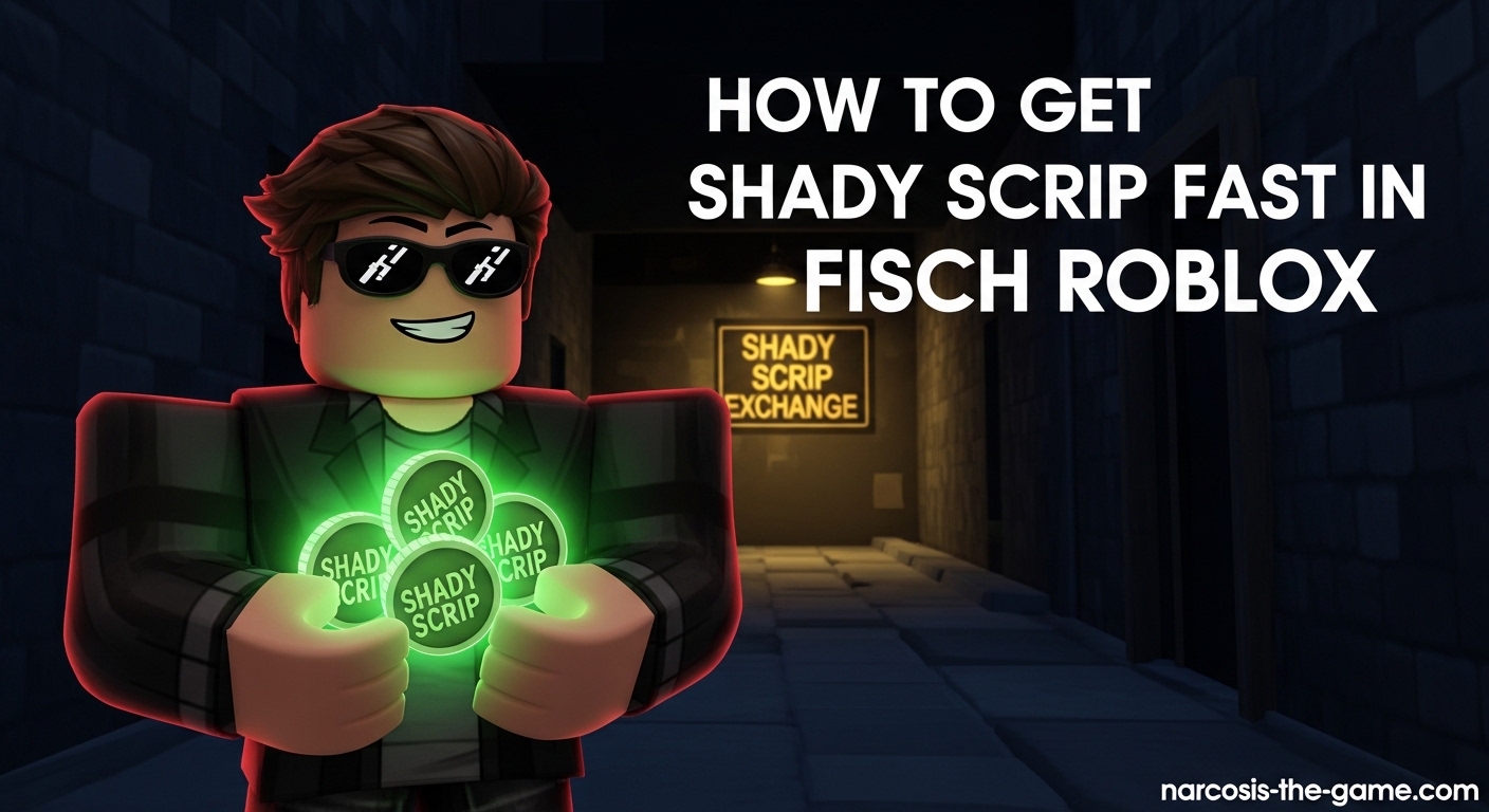 How to Get Shady Scrip Fast in Fisch Roblox