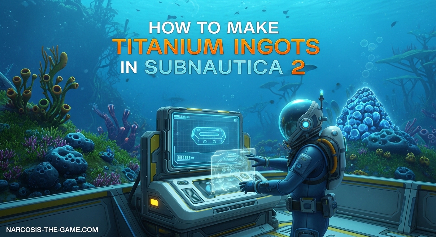 How to Make Titanium Ingots in Subnautica 2