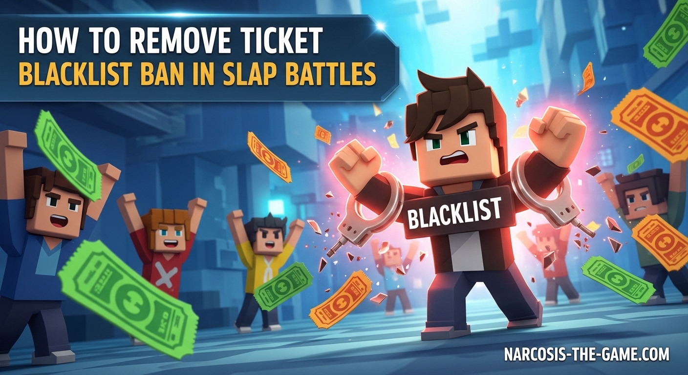 How to Remove Ticket Blacklist Ban in Slap Battles