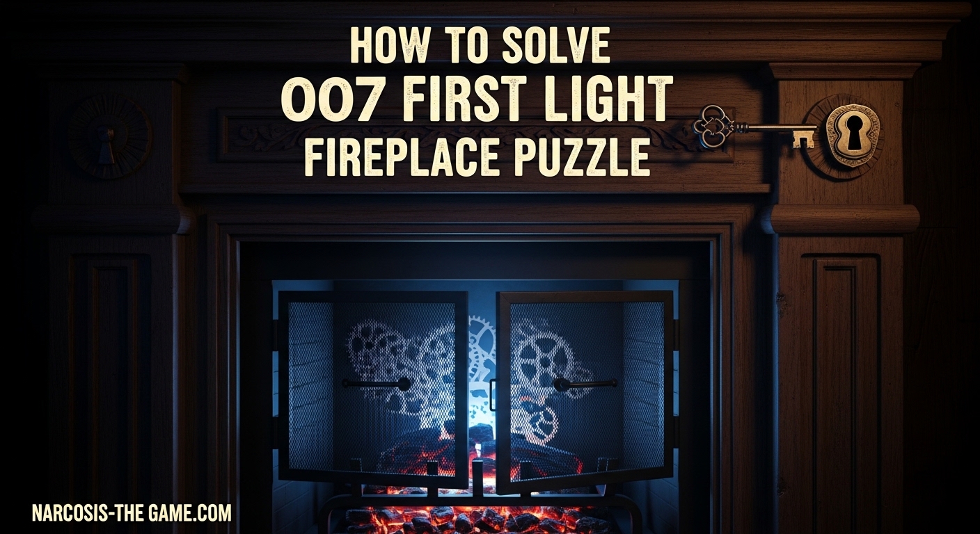 How to Solve 007 First Light Fireplace Puzzle
