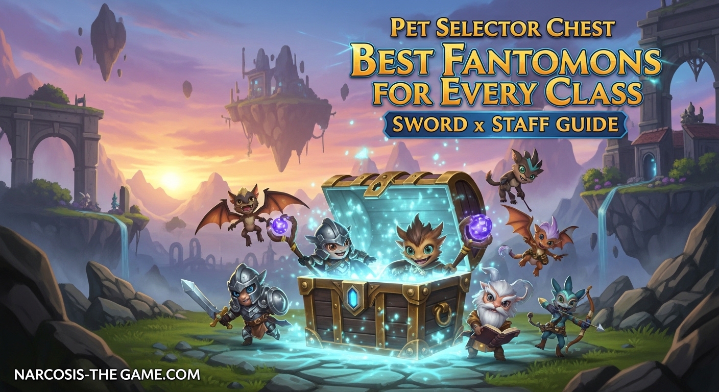 Pet Selector Chest Best Fantomons for Every Class Sword x Staff Guide