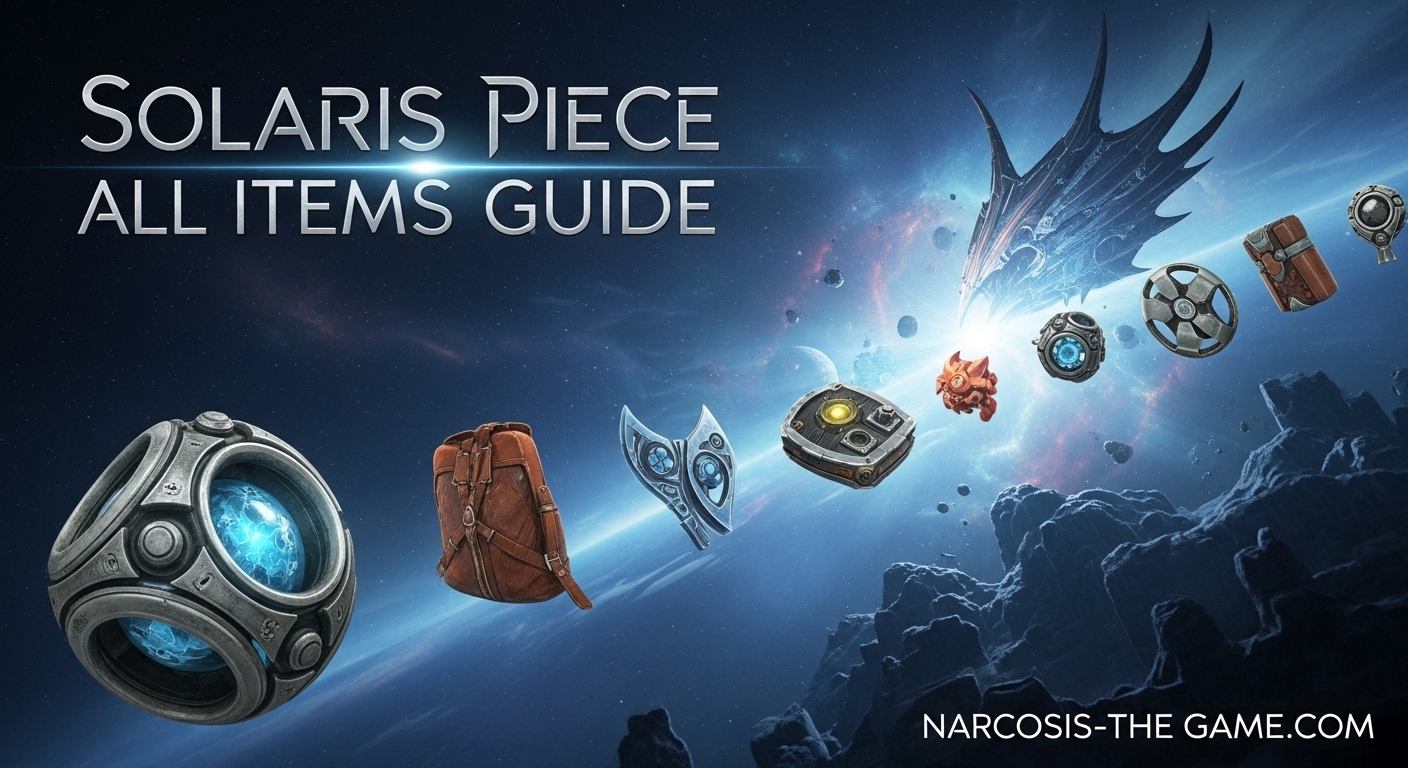 Solaris Piece All Items Guide