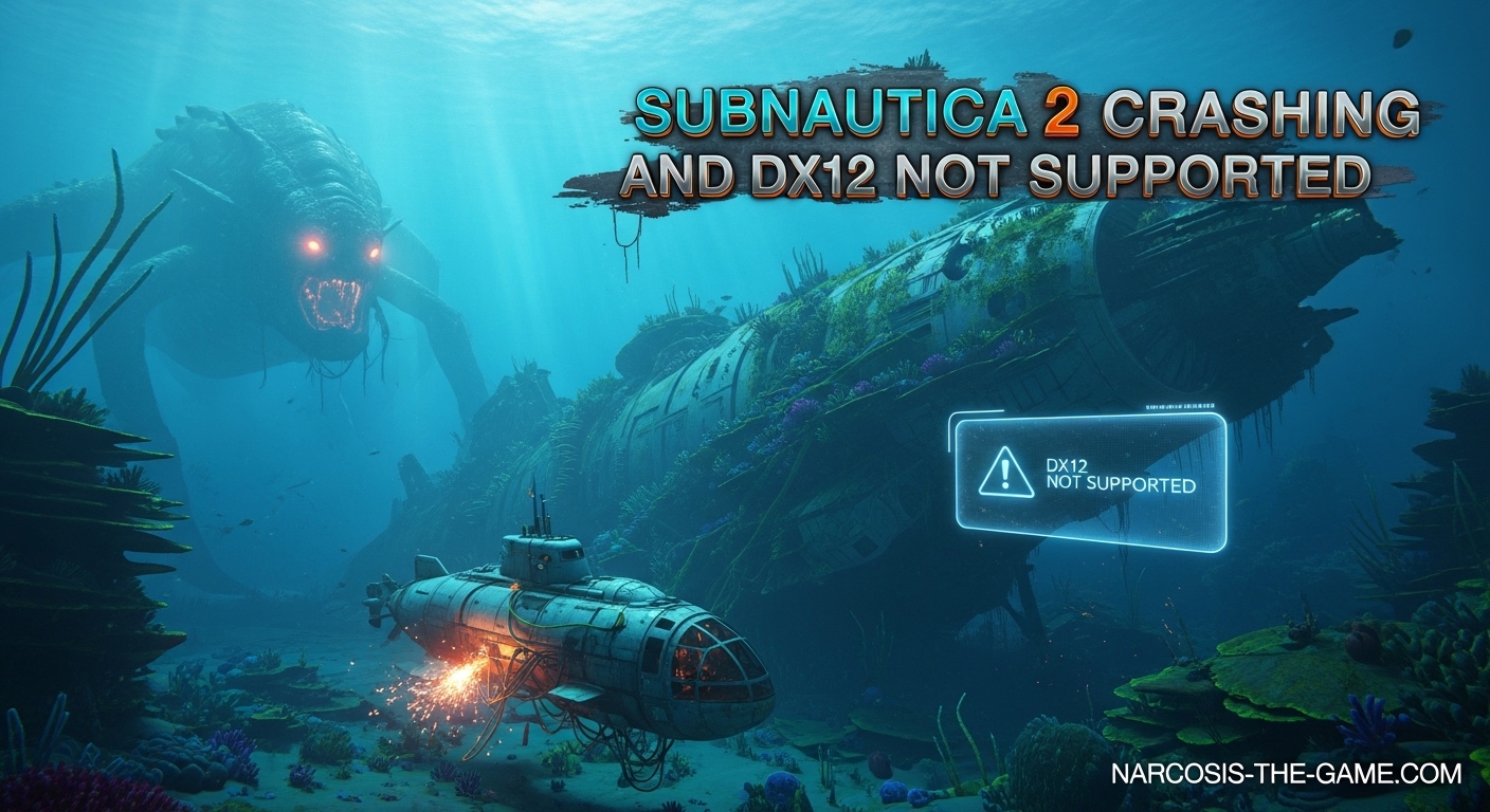 Subnautica 2 Crashing and DX12 Not Supported