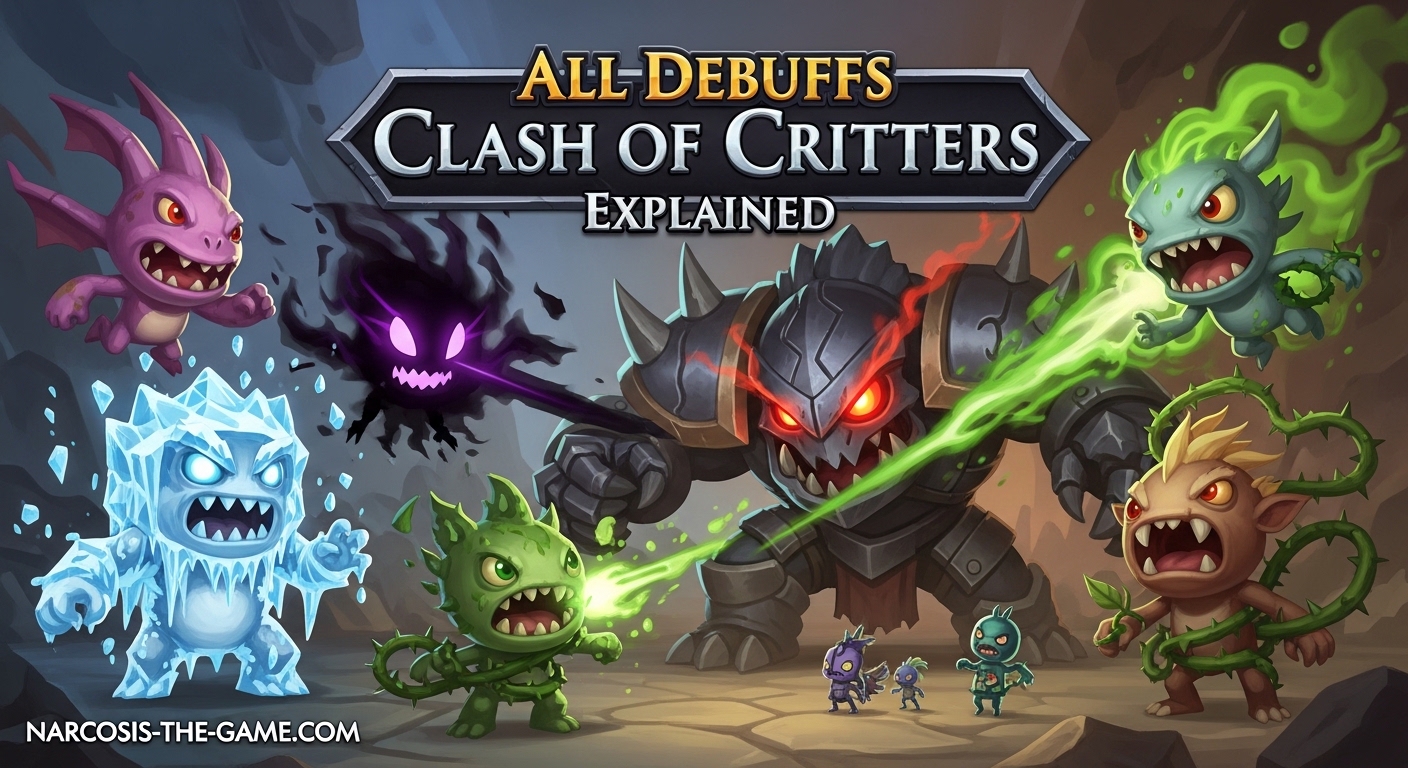 All Debuffs Clash of Critters Explained