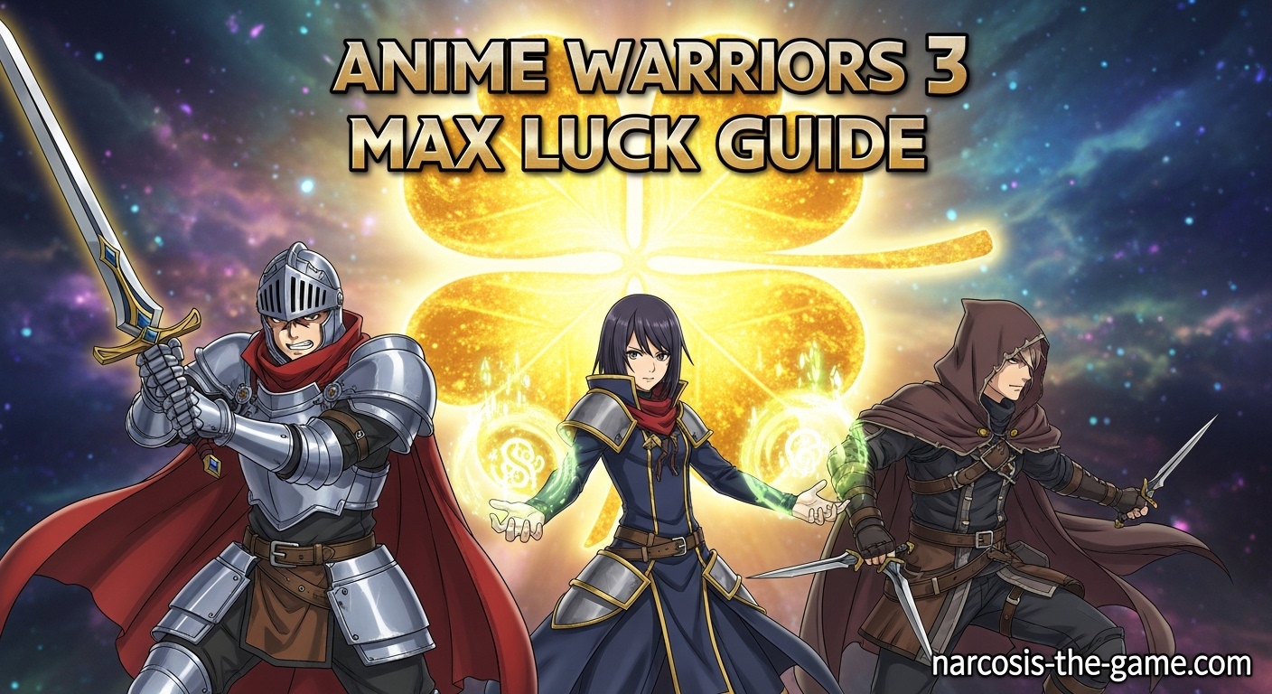 Anime Warriors 3 Max Luck Guide