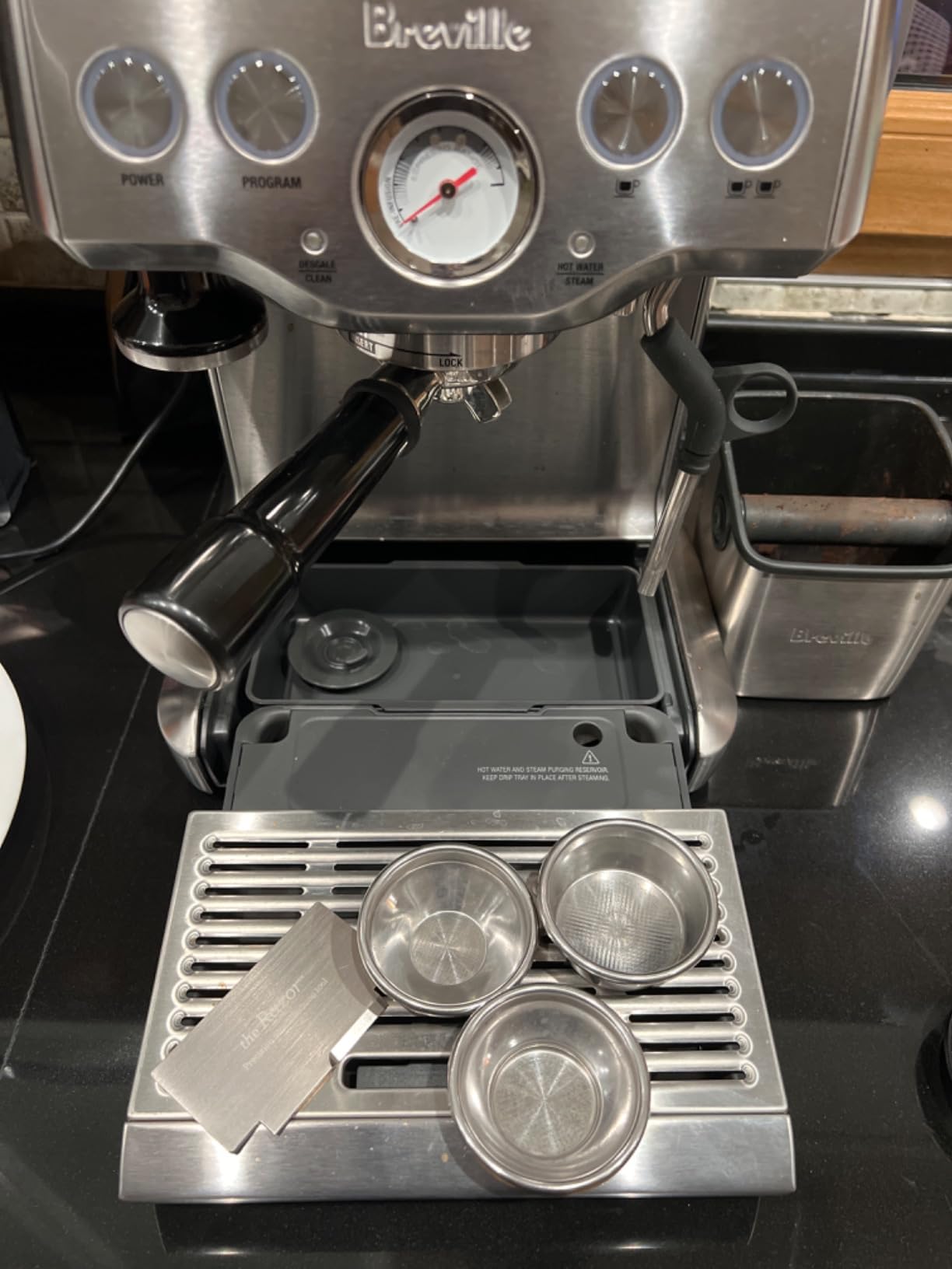Breville Infuser Espresso Machine BES840XL, Brushed Stainless Steel customer photo 2