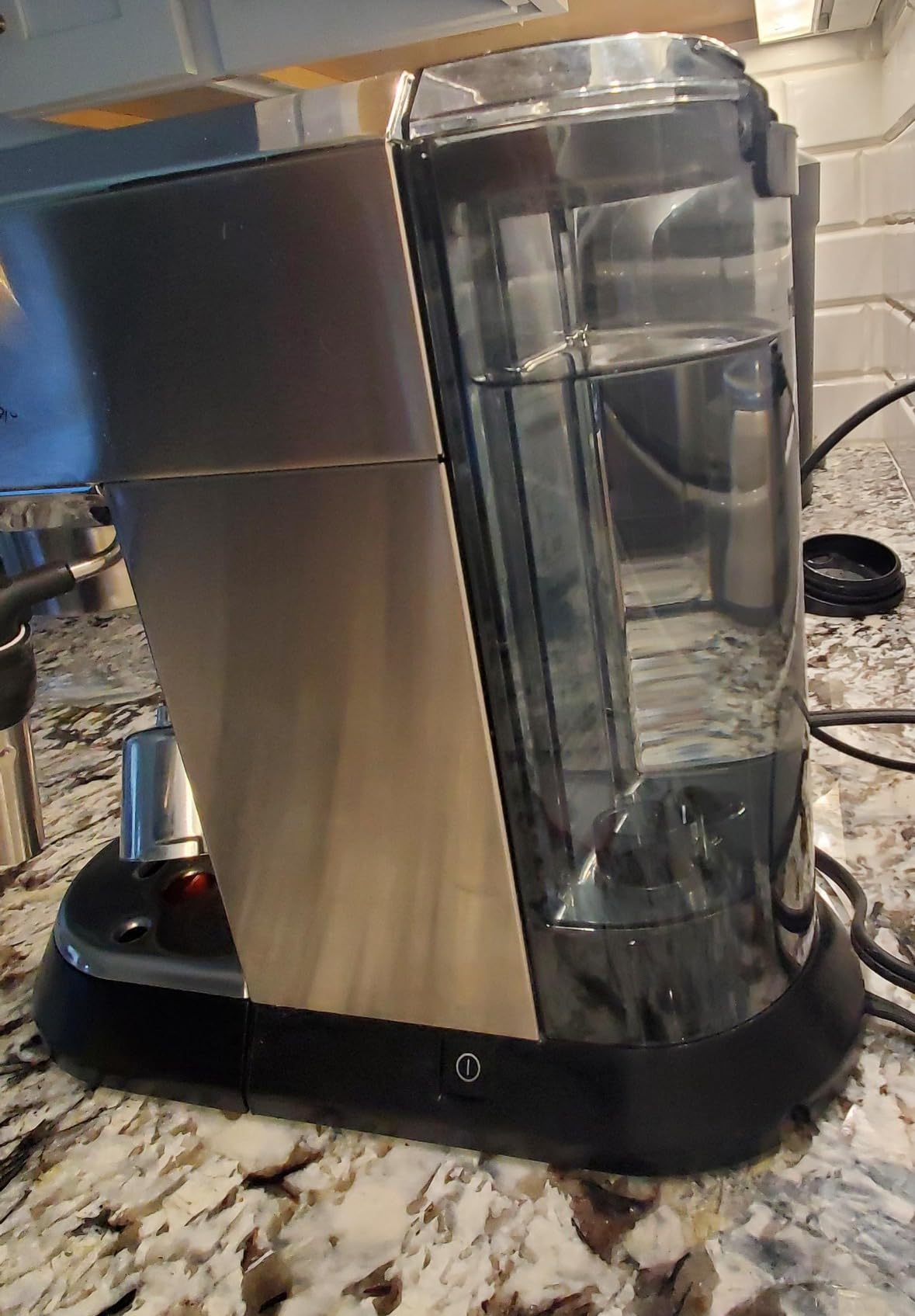 De'Longhi Dedica Espresso Machine with Manual Milk Frother, 15-Bar Pump & Adjustable Tray - Italian Stainless Steel Design customer photo 1
