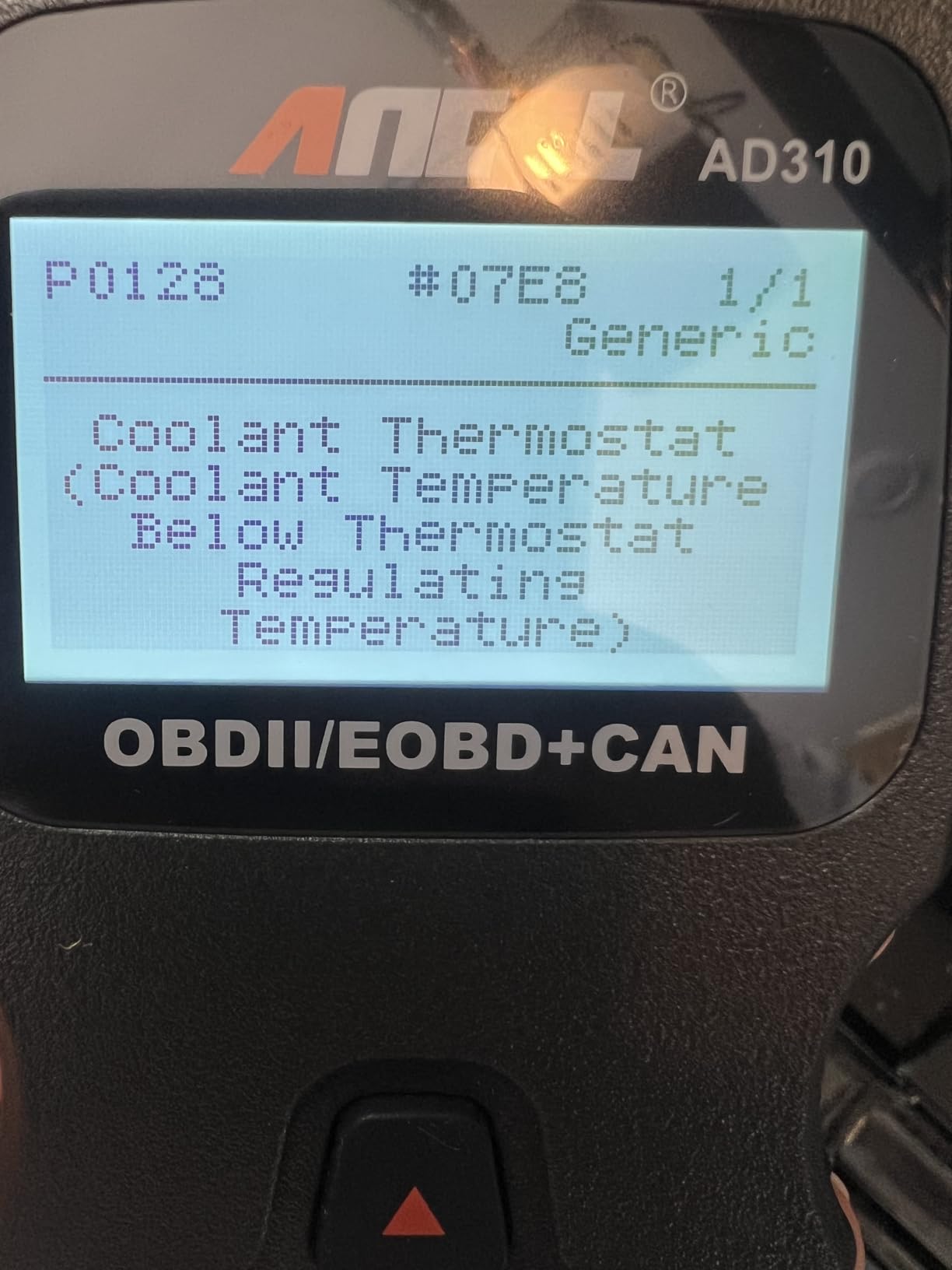 ANCEL AD310 Classic Enhanced Universal OBD II Scanner Car Engine Fault Code Reader CAN Diagnostic Scan Tool, Read and Clear Error Codes for 1996 or Newer OBD2 Protocol Vehicle (Black) customer photo 1