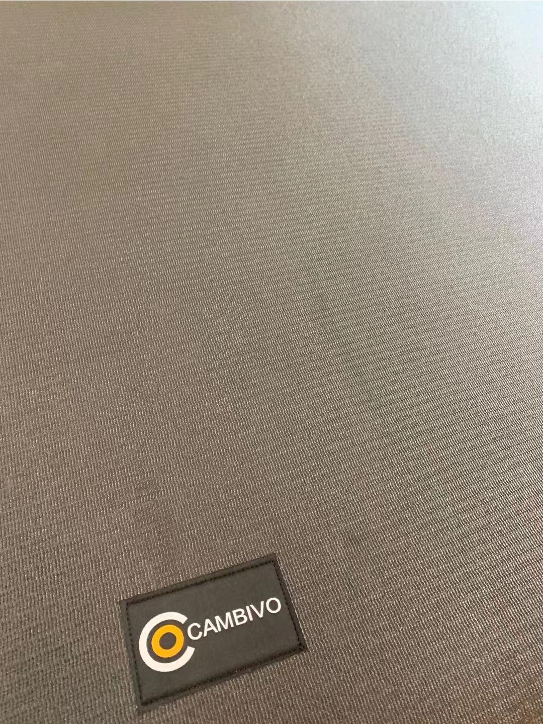 CAMBIVO Large Exercise Mat for Home Workout, 8'x6'/7'x5'/6'x4' (7 mm) Extra Thick Exercise Mat for Home Gym, Shoe-Friendly, Non-Slip Gym Mat for Jump Rope, Weights, Cardio, Fitness customer photo 1