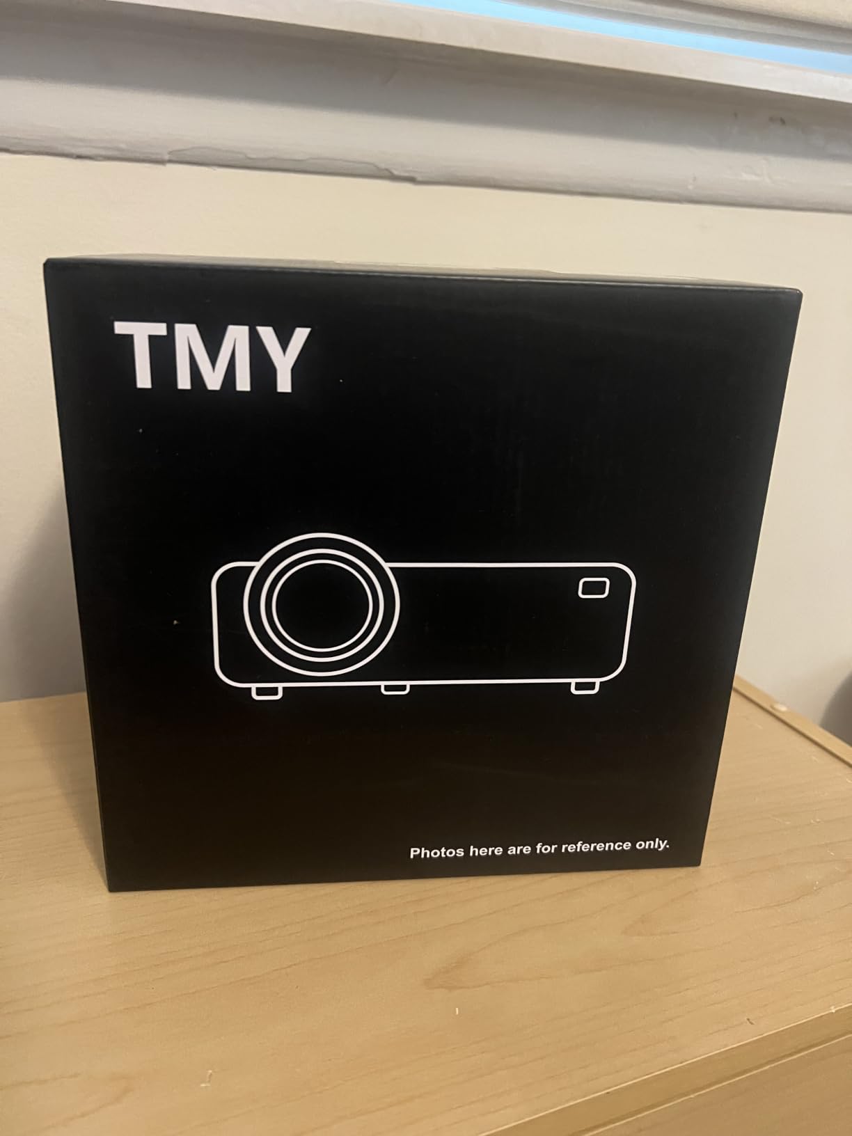 TMY 1080P Full HD Portable Mini Projector, Bluetooth Movie Projector with Projector Screen, Compatible with TV Stick/Smartphone/PC/Game Console/HDMI/USB, Indoor & Outdoor Use, with Projector Screen customer photo 2