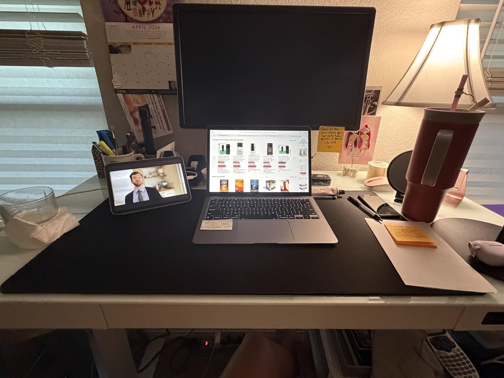 Large Extended Gaming Mouse Pad with Stitched Edges (31.5X15.7In) Mousepad customer photo 2