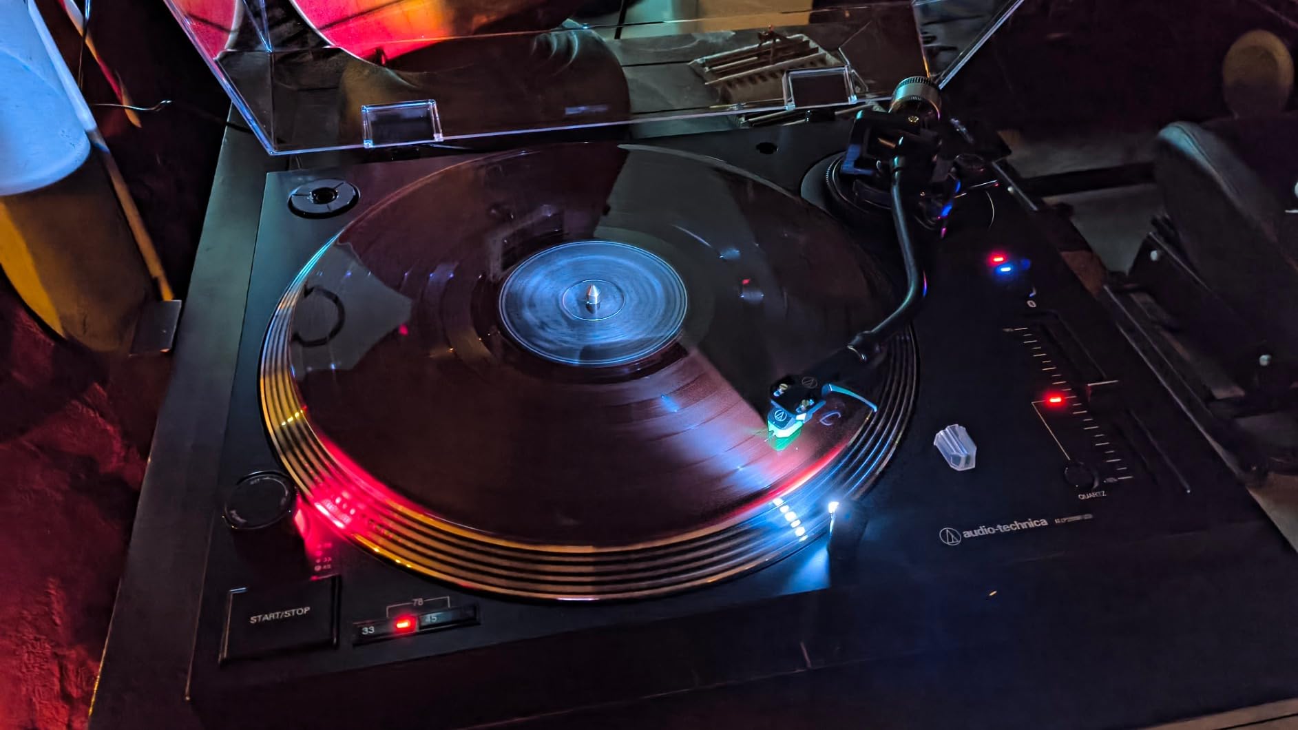 Audio-Technica AT-LP120XBT-USB-BK Wireless Direct-Drive Turntable (Analog, Wireless & USB), Fully Manual, 3 Speed customer photo 2