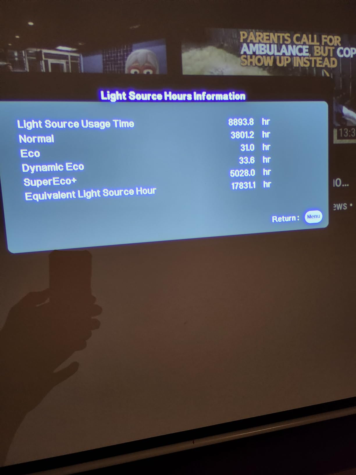 ViewSonic PX701-4K 3200 Lumens 4K Projector, 240Hz and HDR Support for Smooth Home Entertainment, 1.1x Optical Zoom, Auto V-Keystone, and H/V Keystone for Flexible Setup, and Dual HDMI Inputs customer photo 1
