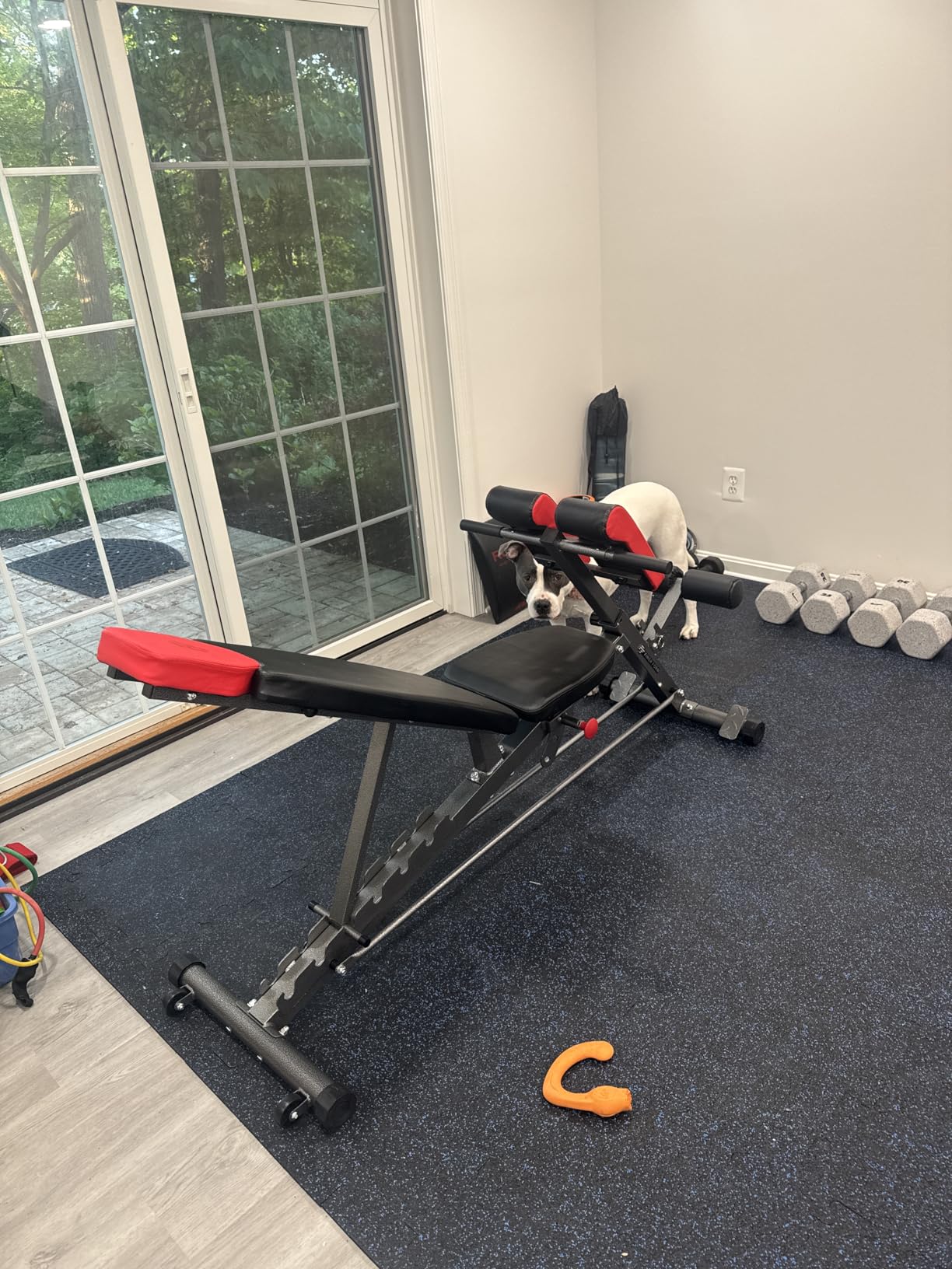 Finer Form Multi-Functional FID Weight Bench - Hyper Back Extension, Roman Chair, Adjustable Ab Sit up Bench customer photo 1