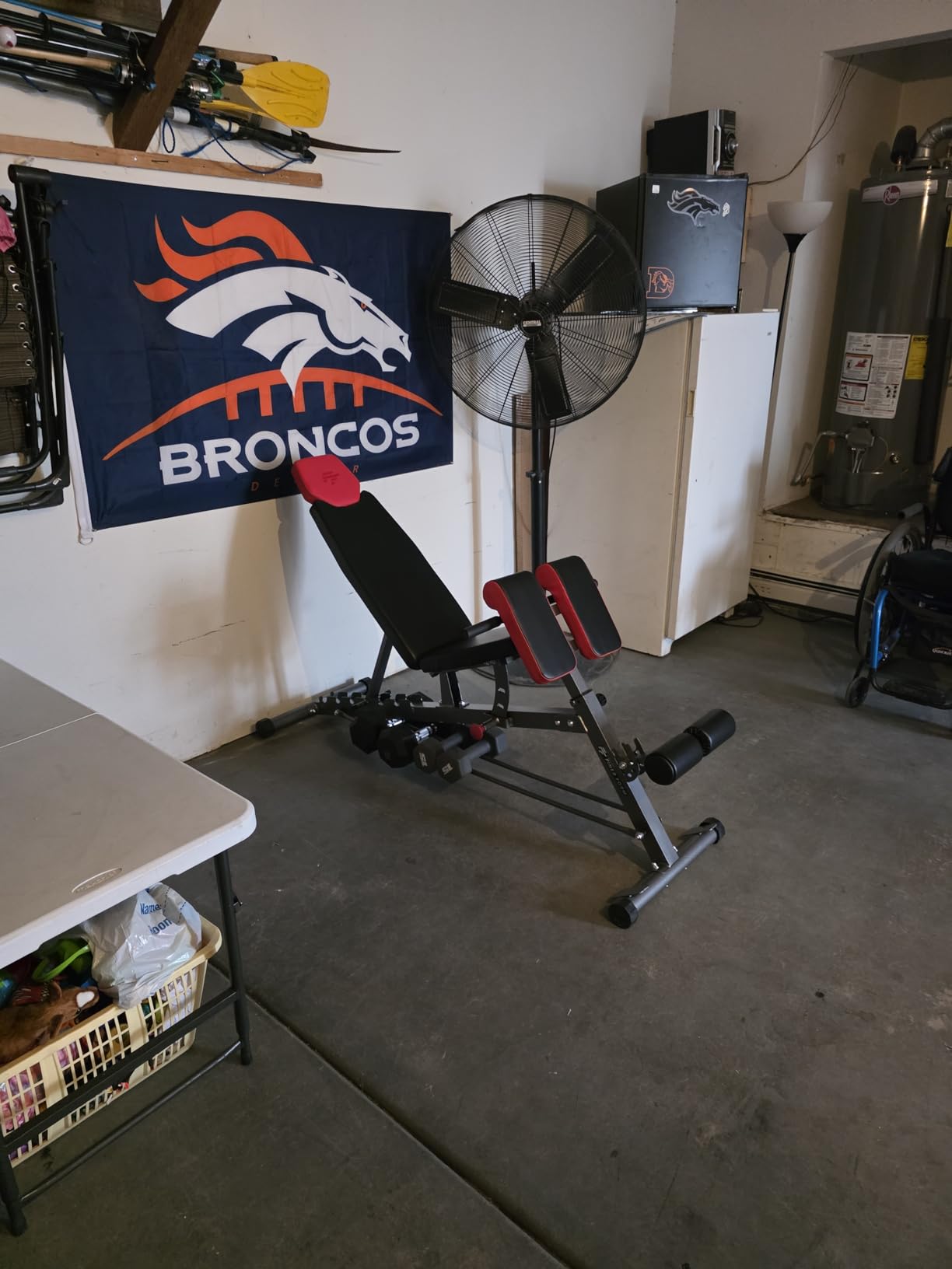 Finer Form Multi-Functional FID Weight Bench - Hyper Back Extension, Roman Chair, Adjustable Ab Sit up Bench customer photo 2