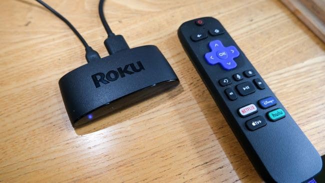 Roku Express 4K+ | Roku Streaming Device 4K/HDR with Voice Remote, Free & Live TV customer photo 1