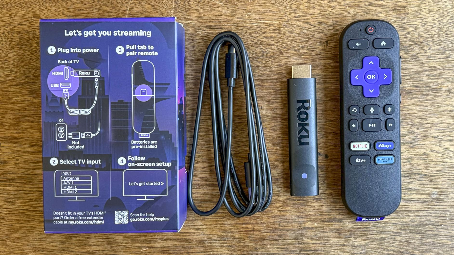 Roku Streaming Stick 4K - HDR & Dolby Vision Roku Streaming Device for TV with Voice Remote & Long-Range Wi-Fi - Free & Live TV customer photo 2